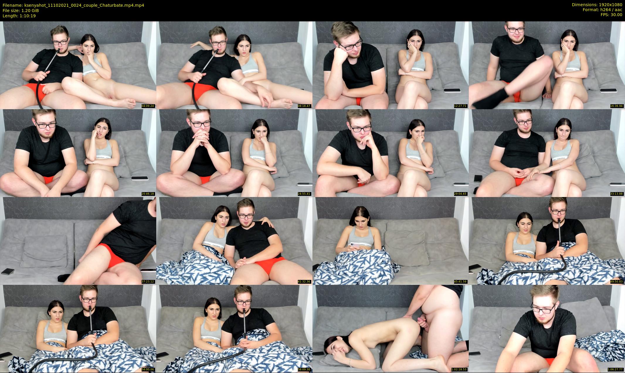 ksenyahot — 71 minute Chaturbate couple cam show recording, 1080p, Oct 11, 2021