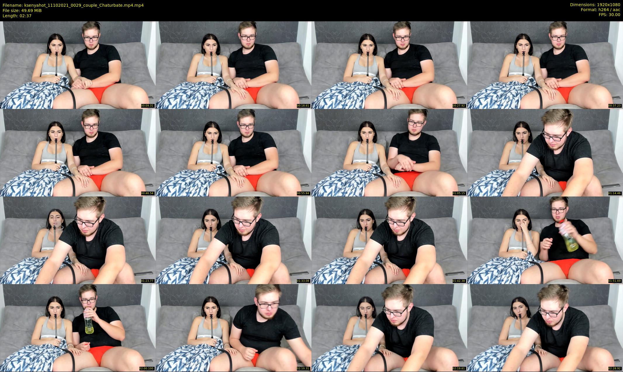 ksenyahot — 3 minute Chaturbate couple cam show recording, 1080p, Oct 11, 2021
