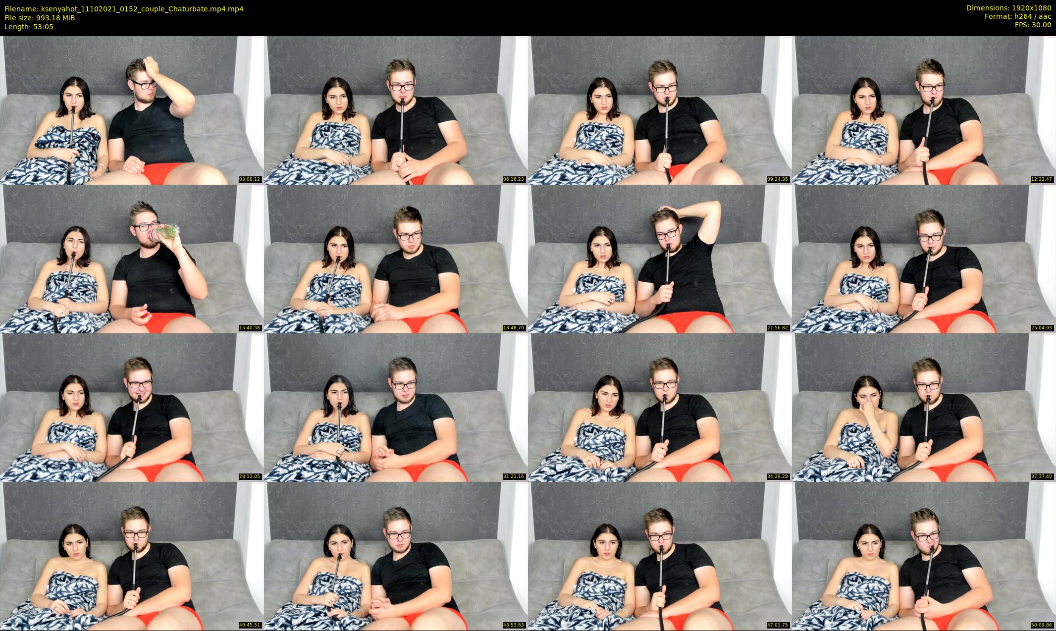 ksenyahot — 54 minute Chaturbate couple cam show recording, 1080p, Oct 11, 2021