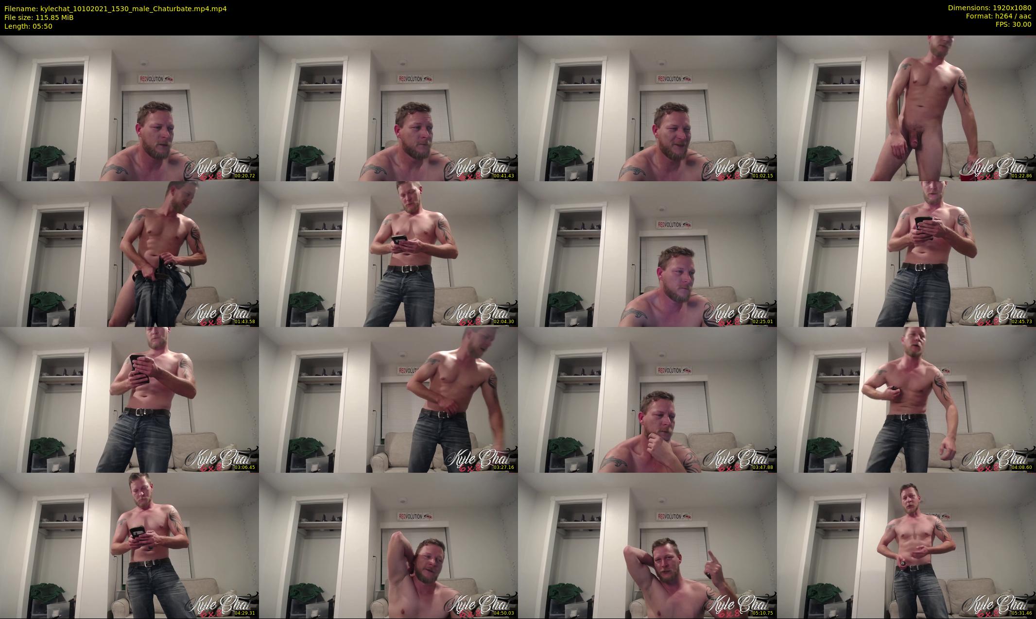 kylechat — 6 minute Chaturbate male cam show recording, 1080p, Oct 10, 2021