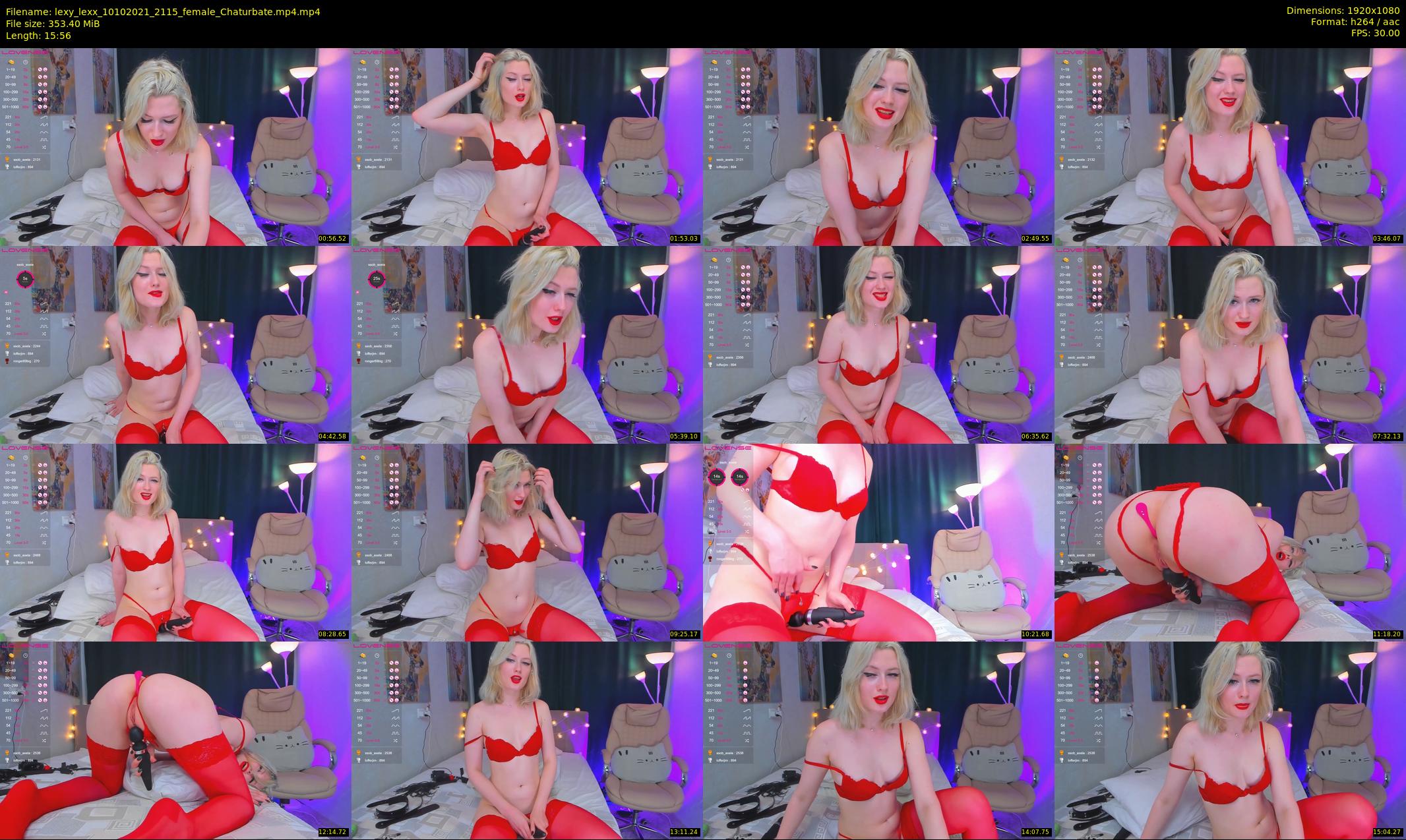 lexy_lexx — 16 minute Chaturbate female cam show recording, 1080p, Oct 10, 2021