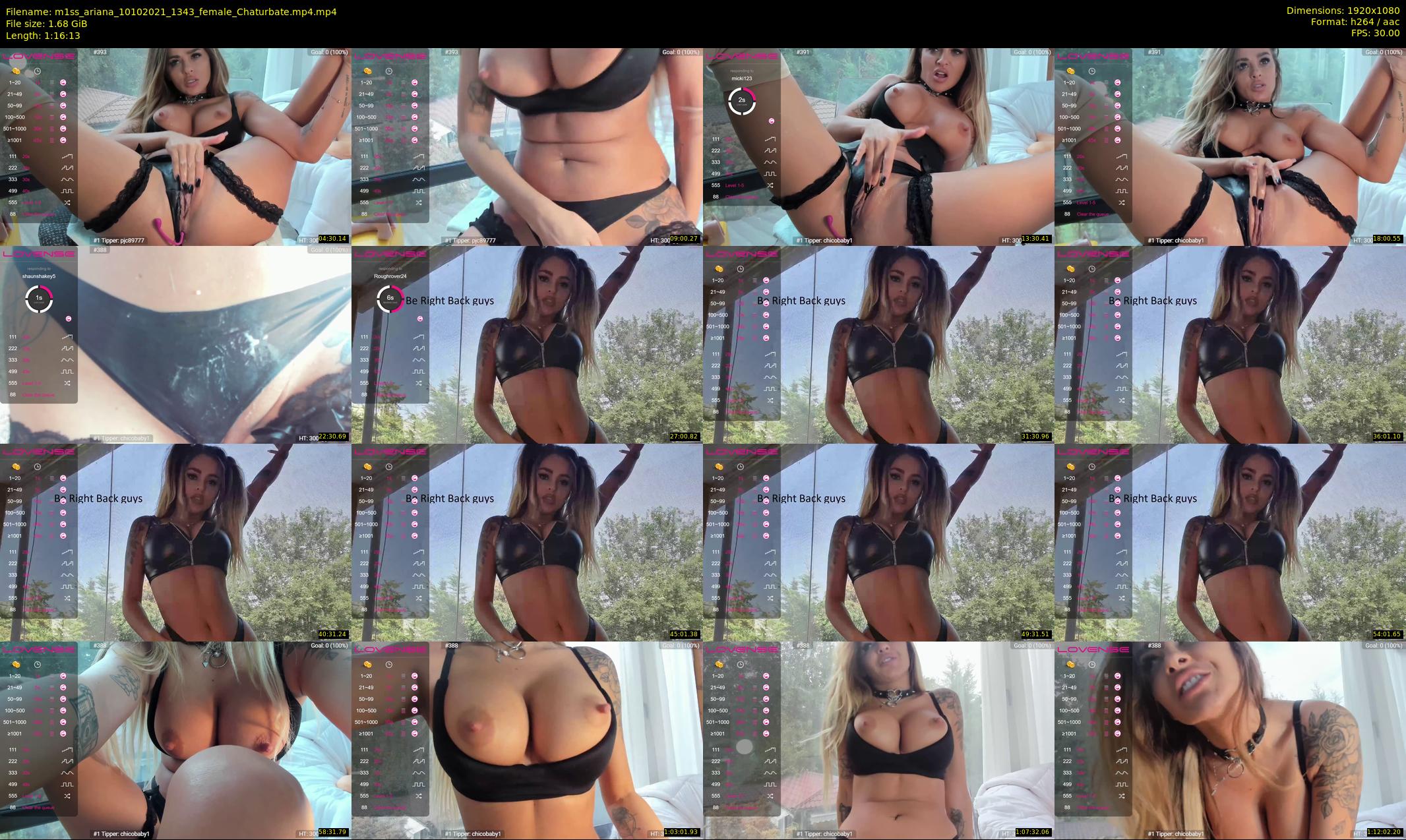 m1ss_ariana — 77 minute Chaturbate female cam show recording, 1080p, Oct 10, 2021