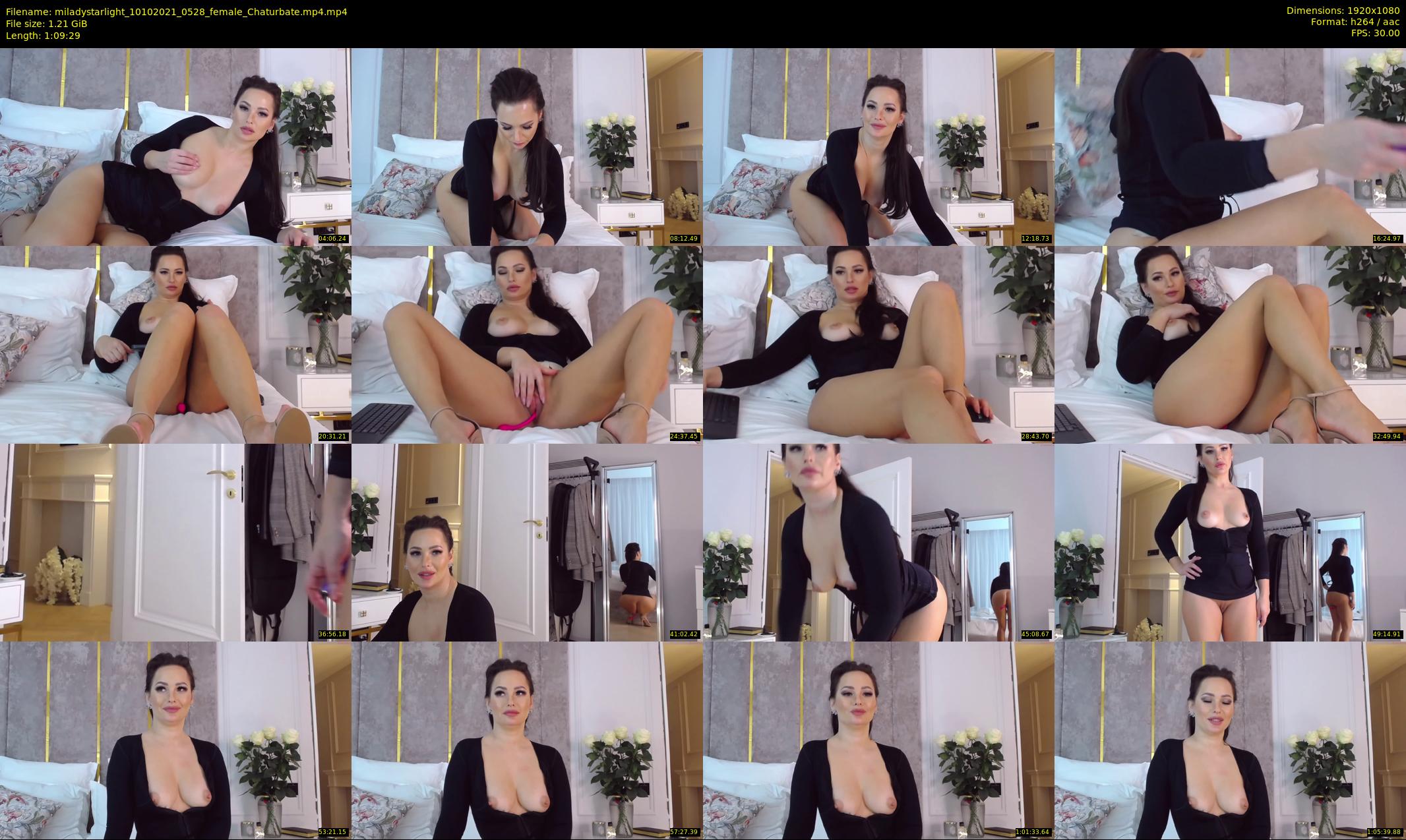 miladystarlight — 70 minute Chaturbate female cam show recording, 1080p, Oct 10, 2021