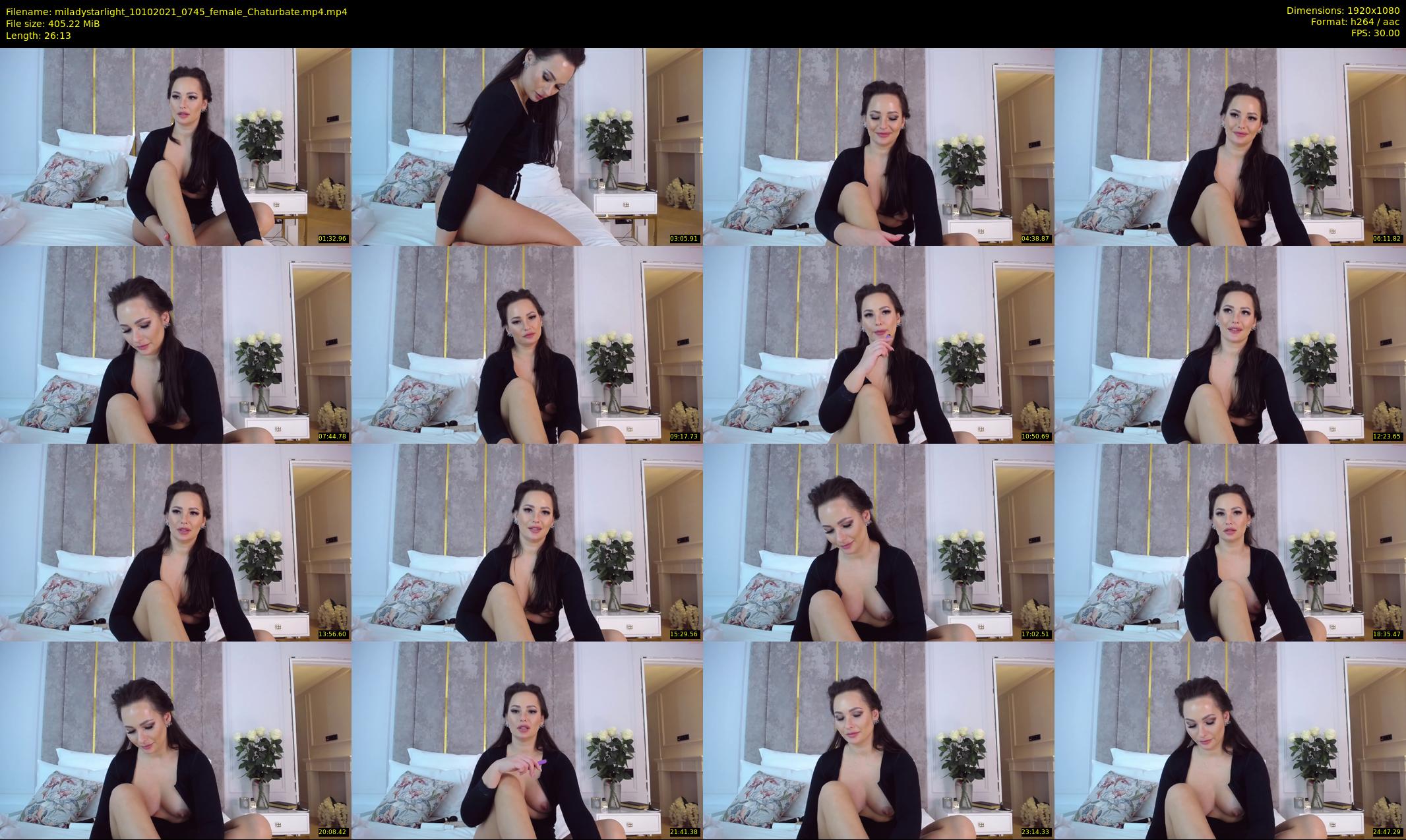 miladystarlight — 27 minute Chaturbate female cam show recording, 1080p, Oct 10, 2021