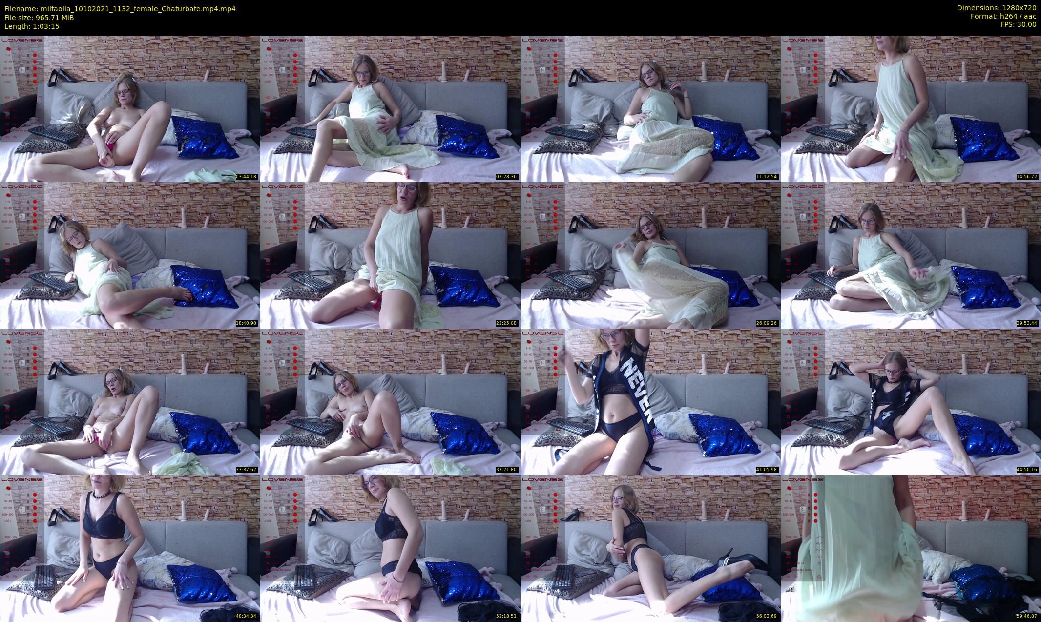 milfaolla — 64 minute Chaturbate female cam show recording, 720p, Oct 10, 2021