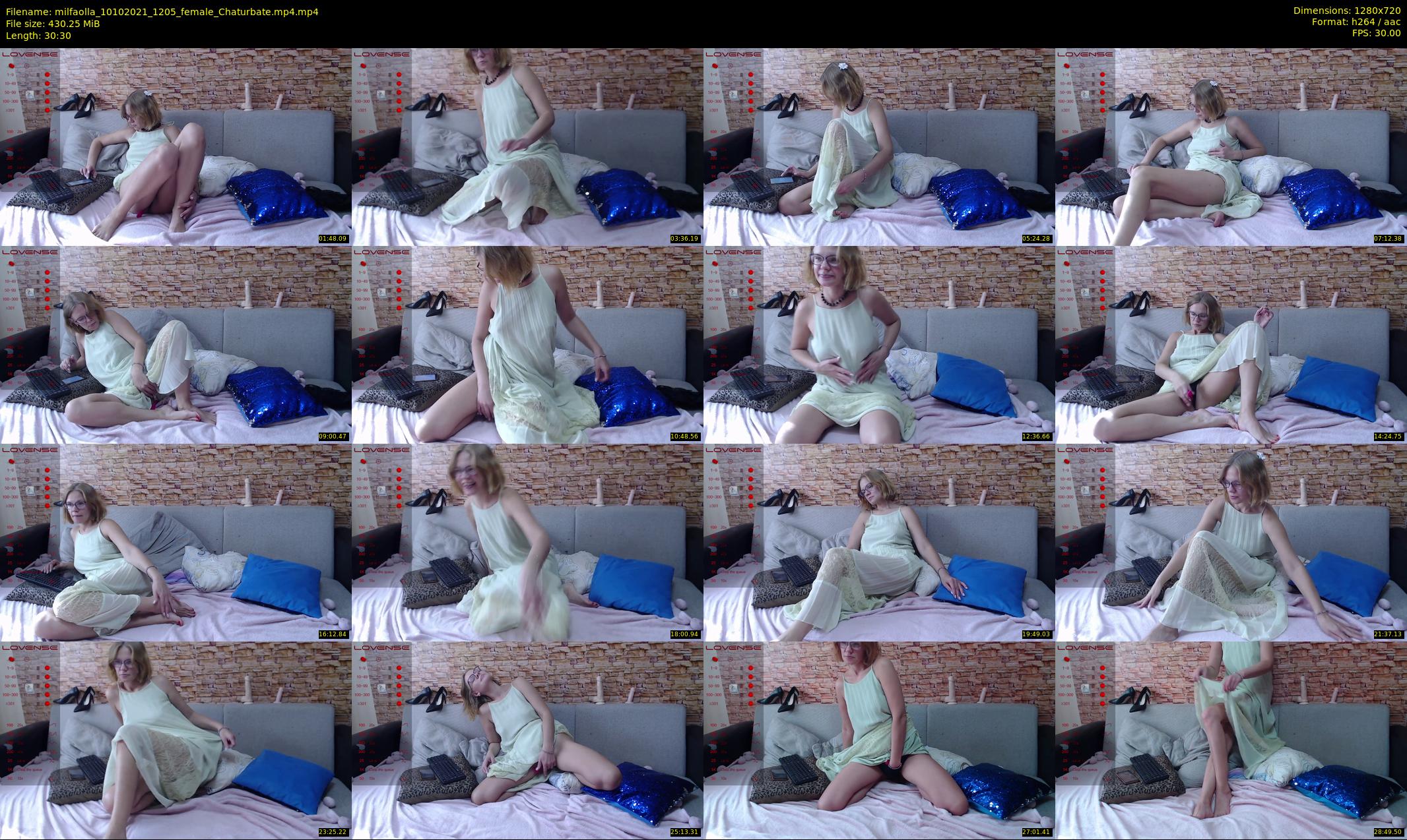 milfaolla — 31 minute Chaturbate female cam show recording, 720p, Oct 10, 2021