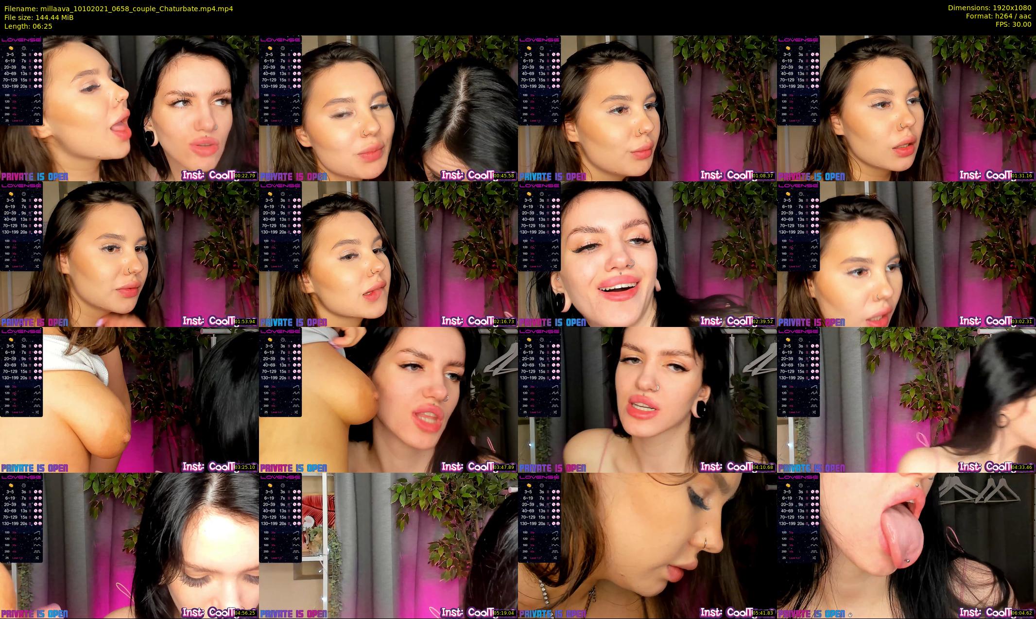 millaava — 7 minute Chaturbate female cam show recording, 1080p, Oct 10, 2021