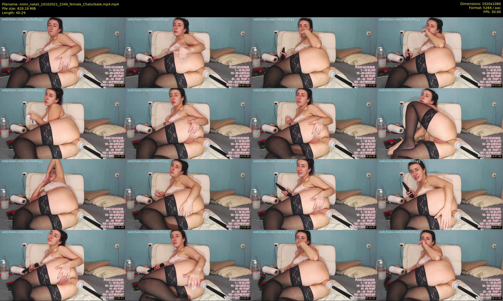 mimi_natali — 41 minute Chaturbate female cam show recording, 1080p, Oct 10, 2021