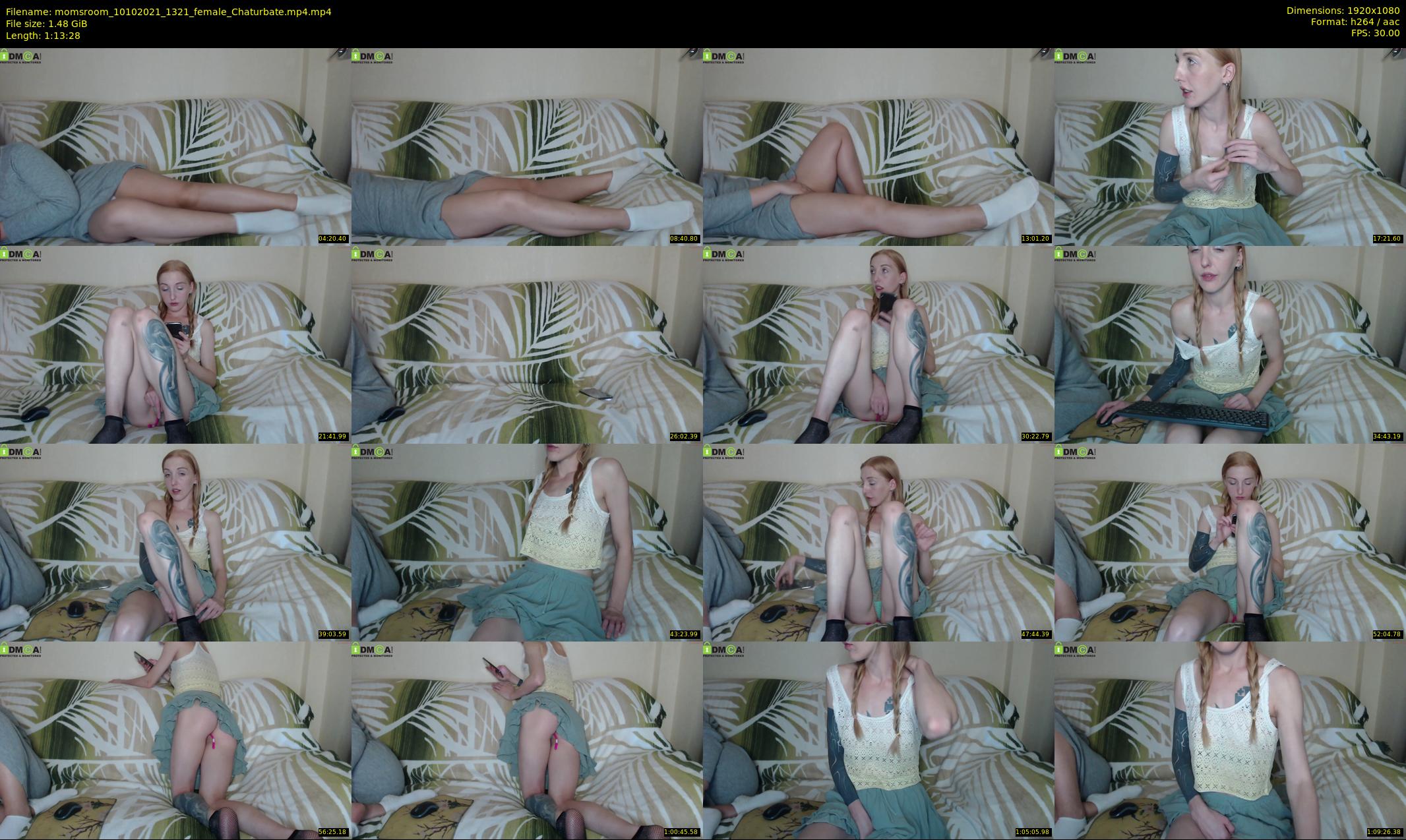 momsroom — 74 minute Chaturbate couple cam show recording, 1080p, Oct 10, 2021