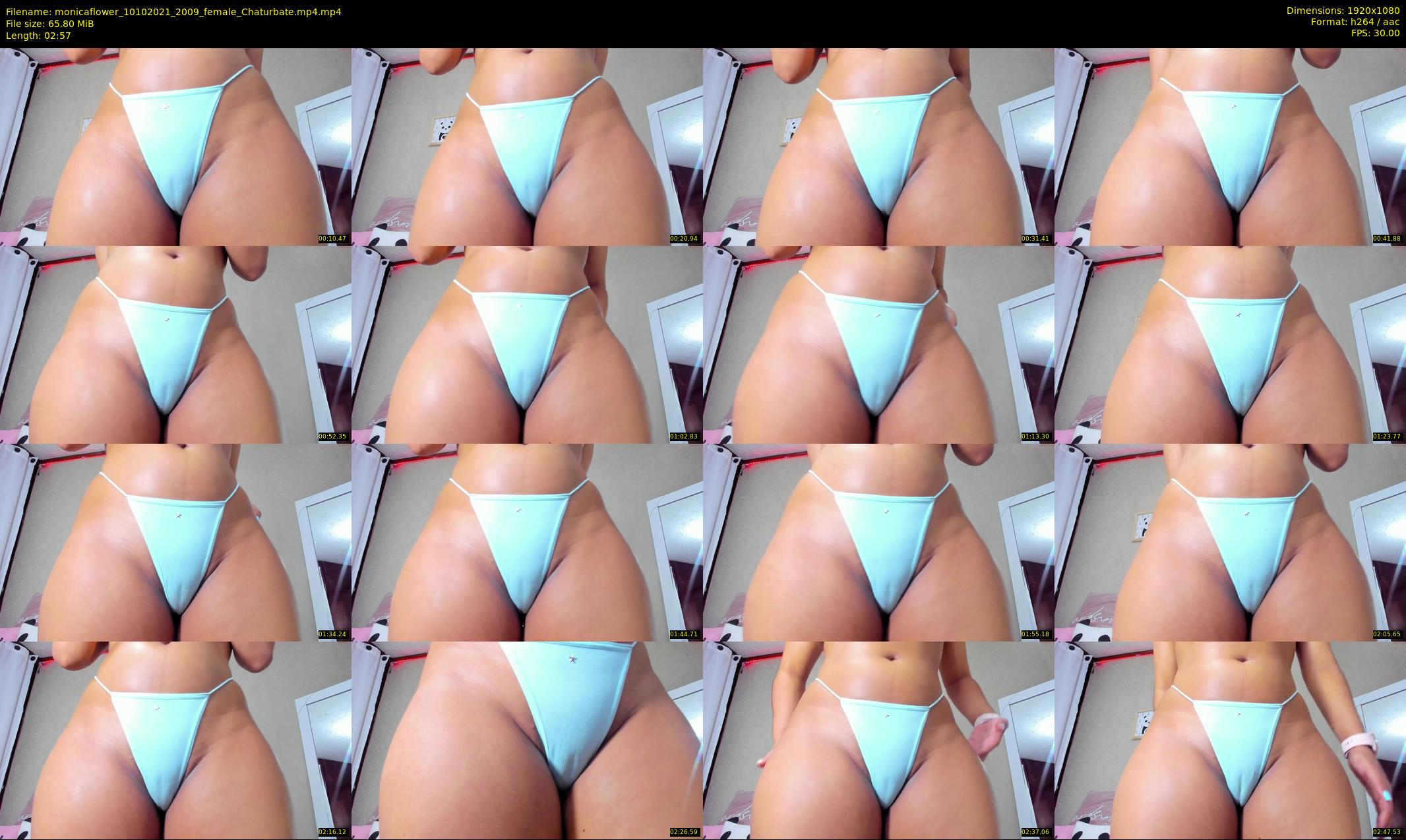 monicaflower — 3 minute Chaturbate female cam show recording, 1080p, Oct 10, 2021