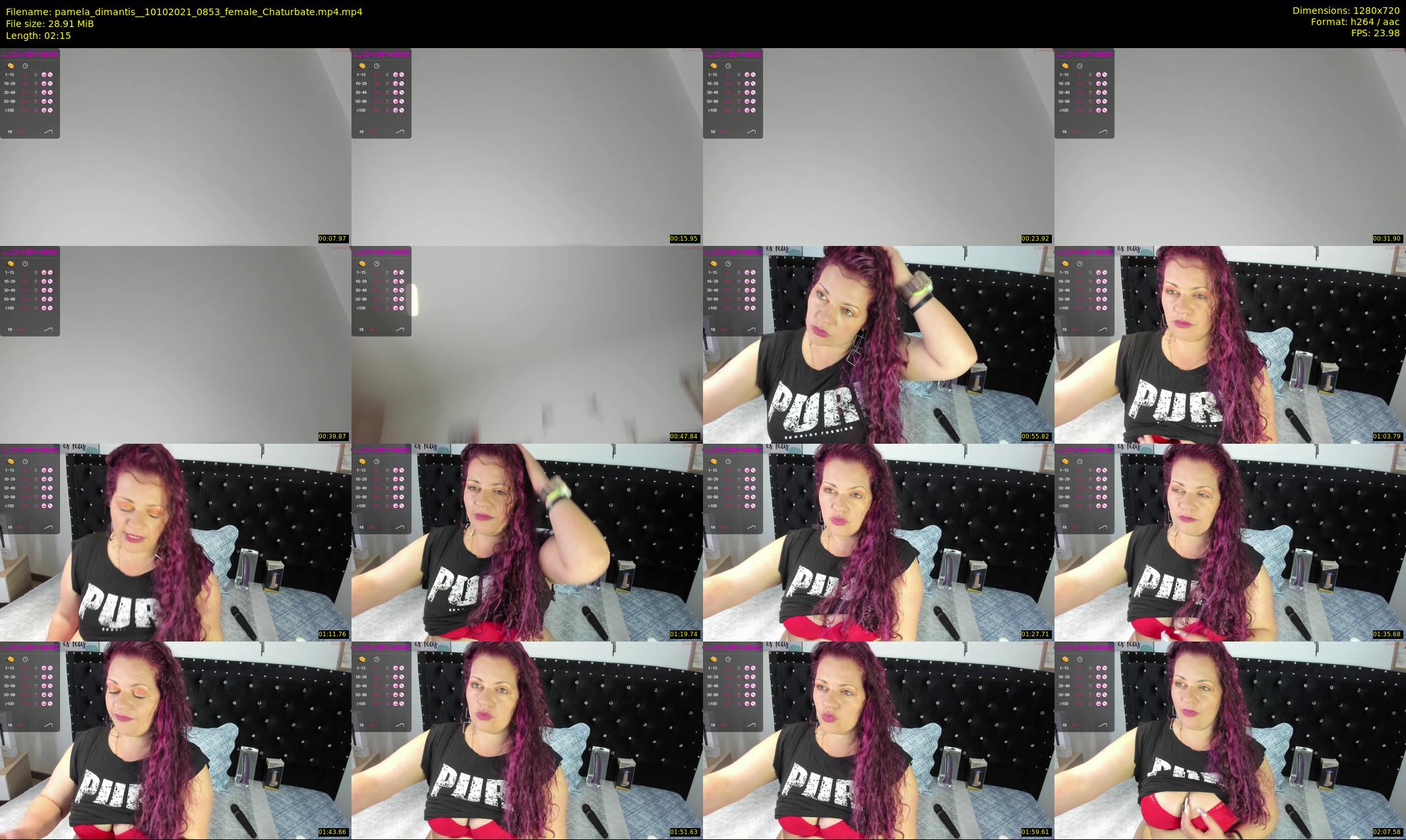 pamela_dimantis_ — 3 minute Chaturbate female cam show recording, 720p, Oct 10, 2021