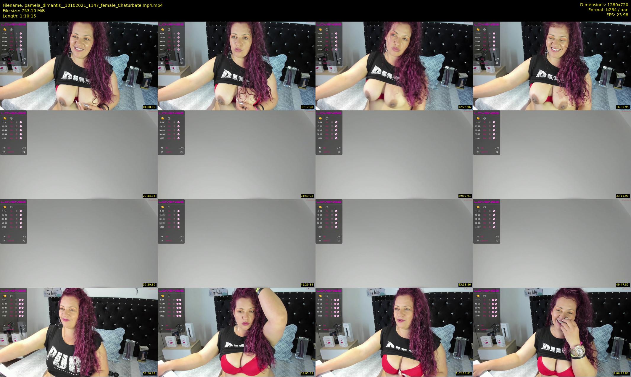 pamela_dimantis_ — 71 minute Chaturbate female cam show recording, 720p, Oct 10, 2021