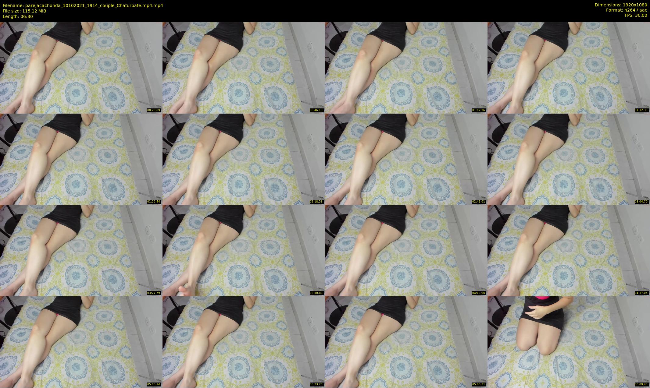 parejacachonda — 7 minute Chaturbate couple cam show recording, 1080p, Oct 10, 2021