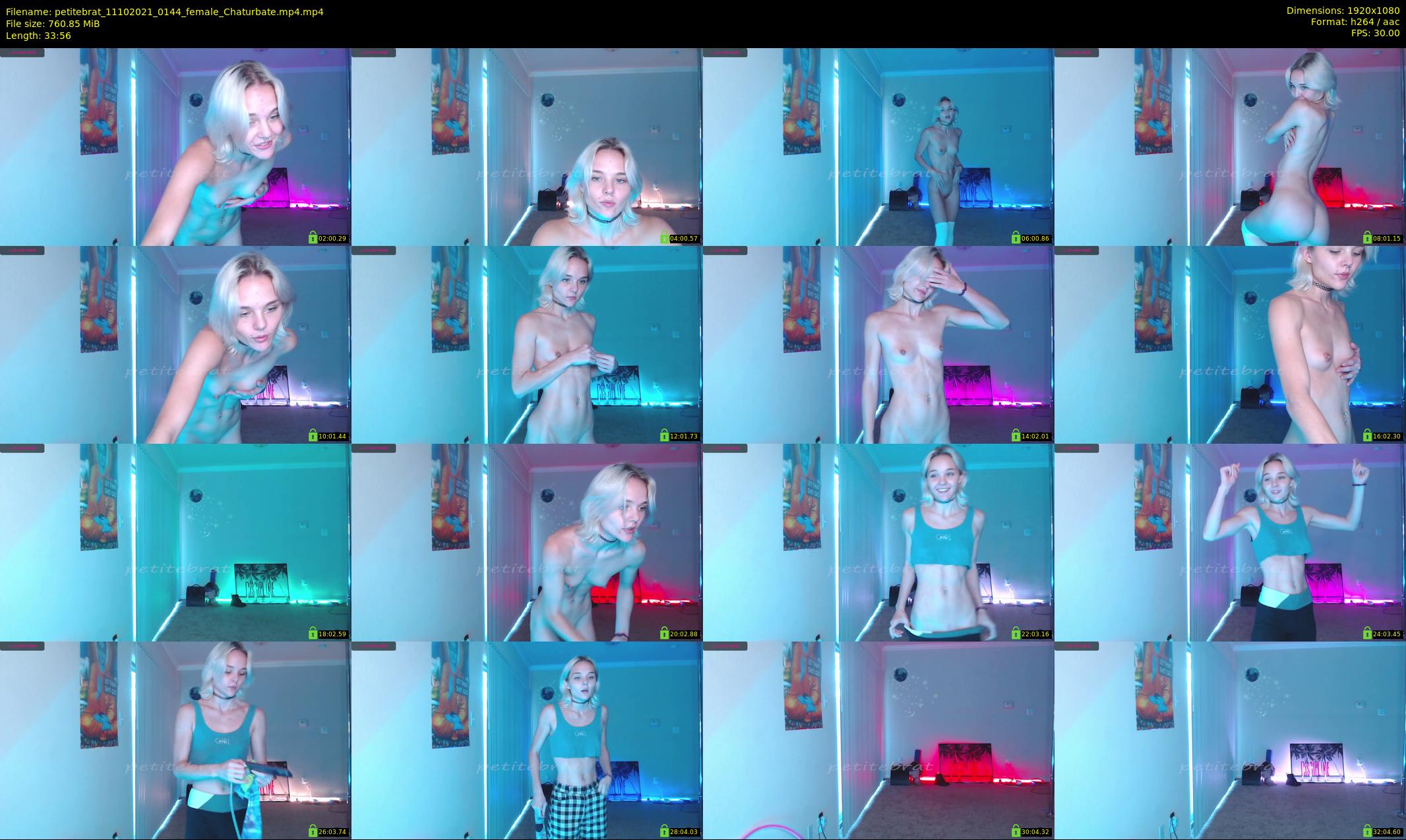 petitebrat — 34 minute Chaturbate female cam show recording, 1080p, Oct 11, 2021