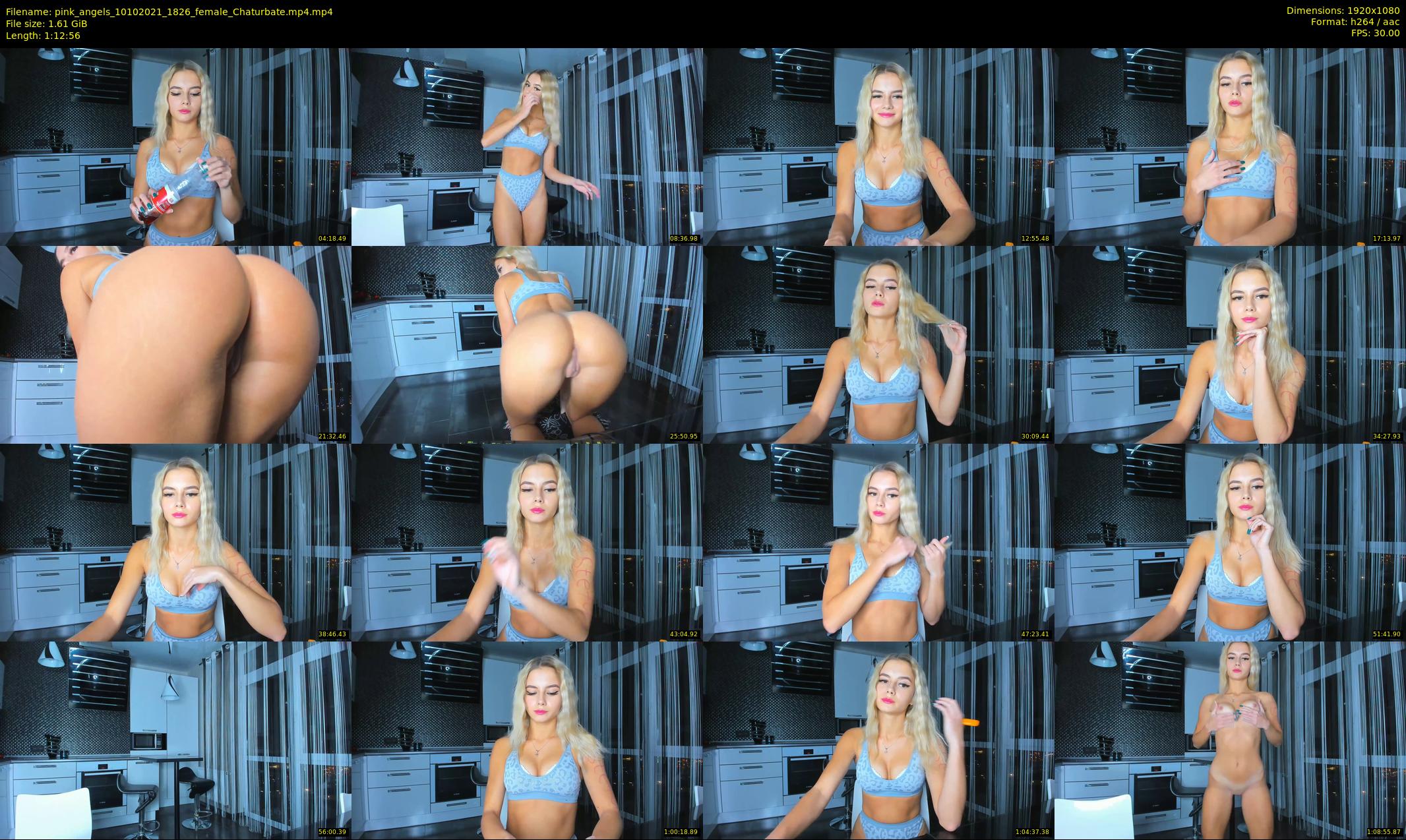 pink_angels — 73 minute Chaturbate couple cam show recording, 1080p, Oct 10, 2021