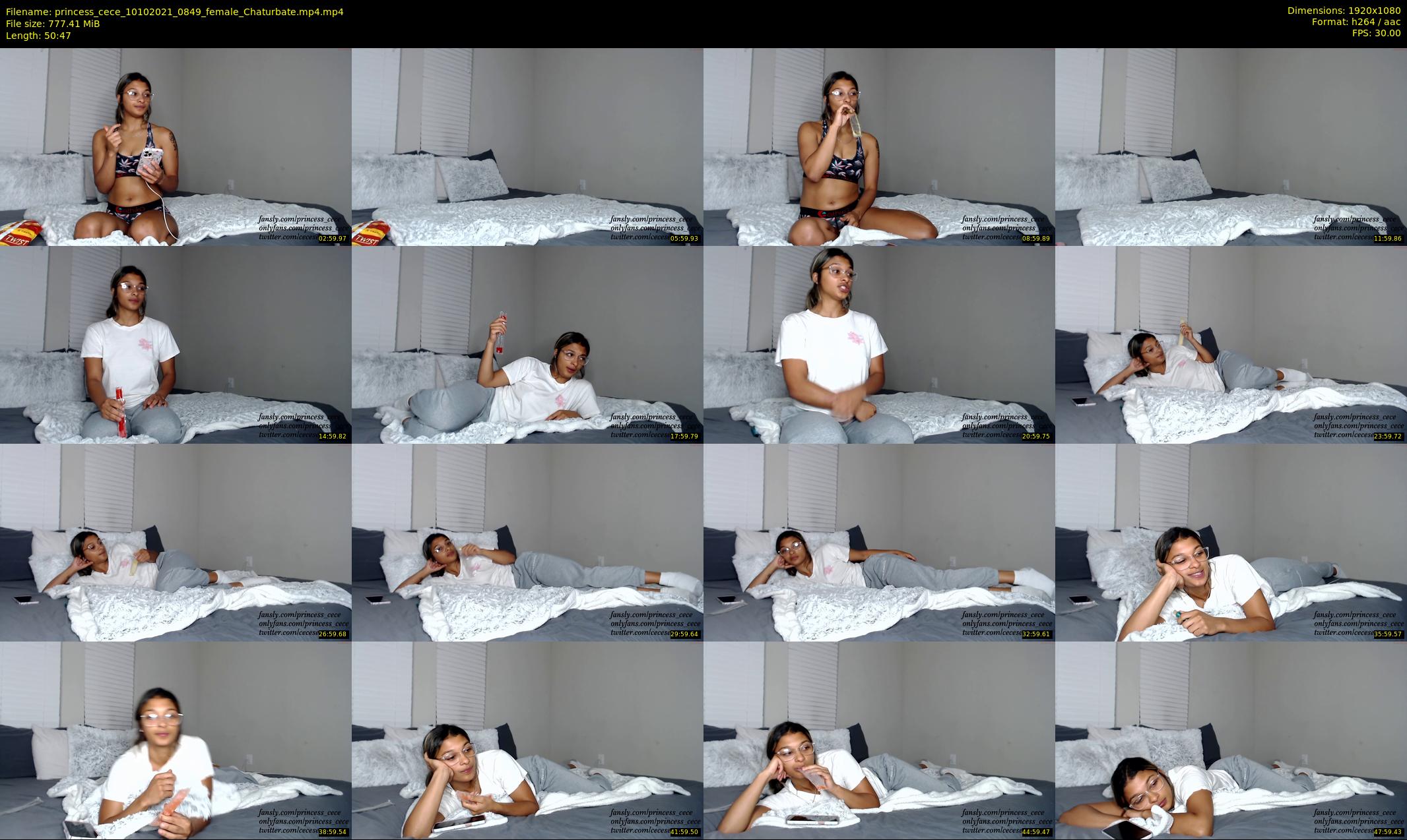princess_cece — 51 minute Chaturbate female cam show recording, 1080p, Oct 10, 2021