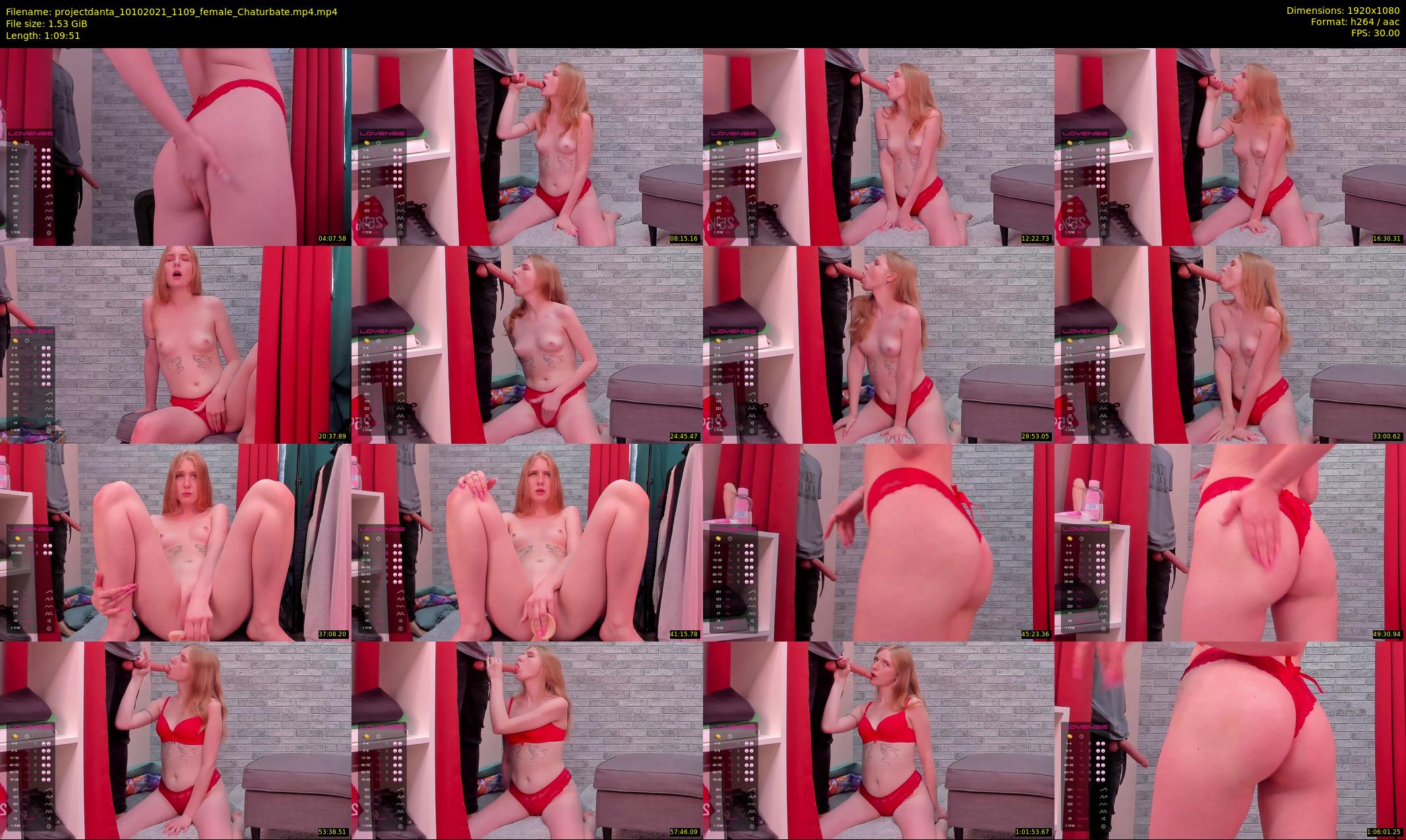 projectdanta — 70 minute Chaturbate female cam show recording, 1080p, Oct 10, 2021