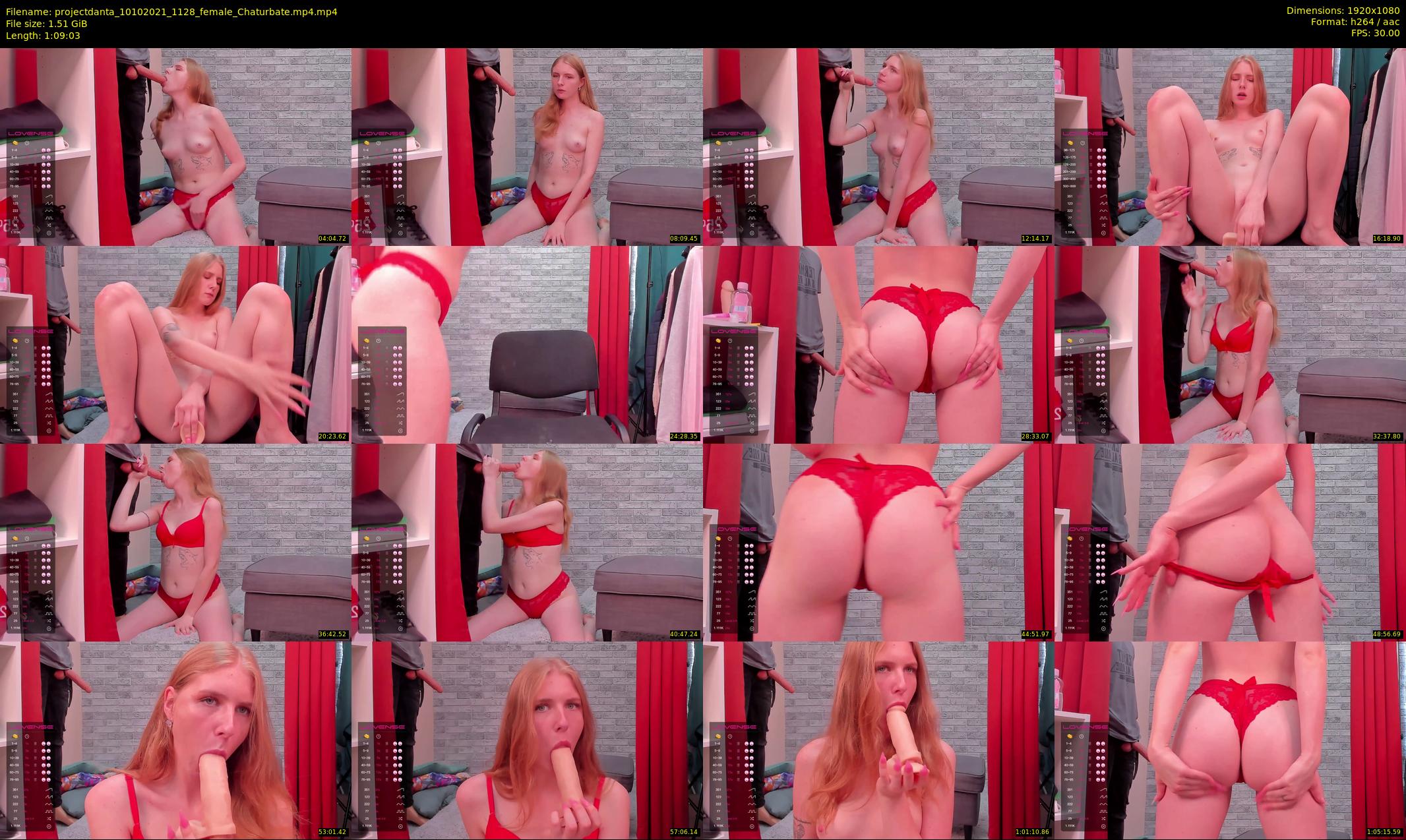 projectdanta — 70 minute Chaturbate female cam show recording, 1080p, Oct 10, 2021