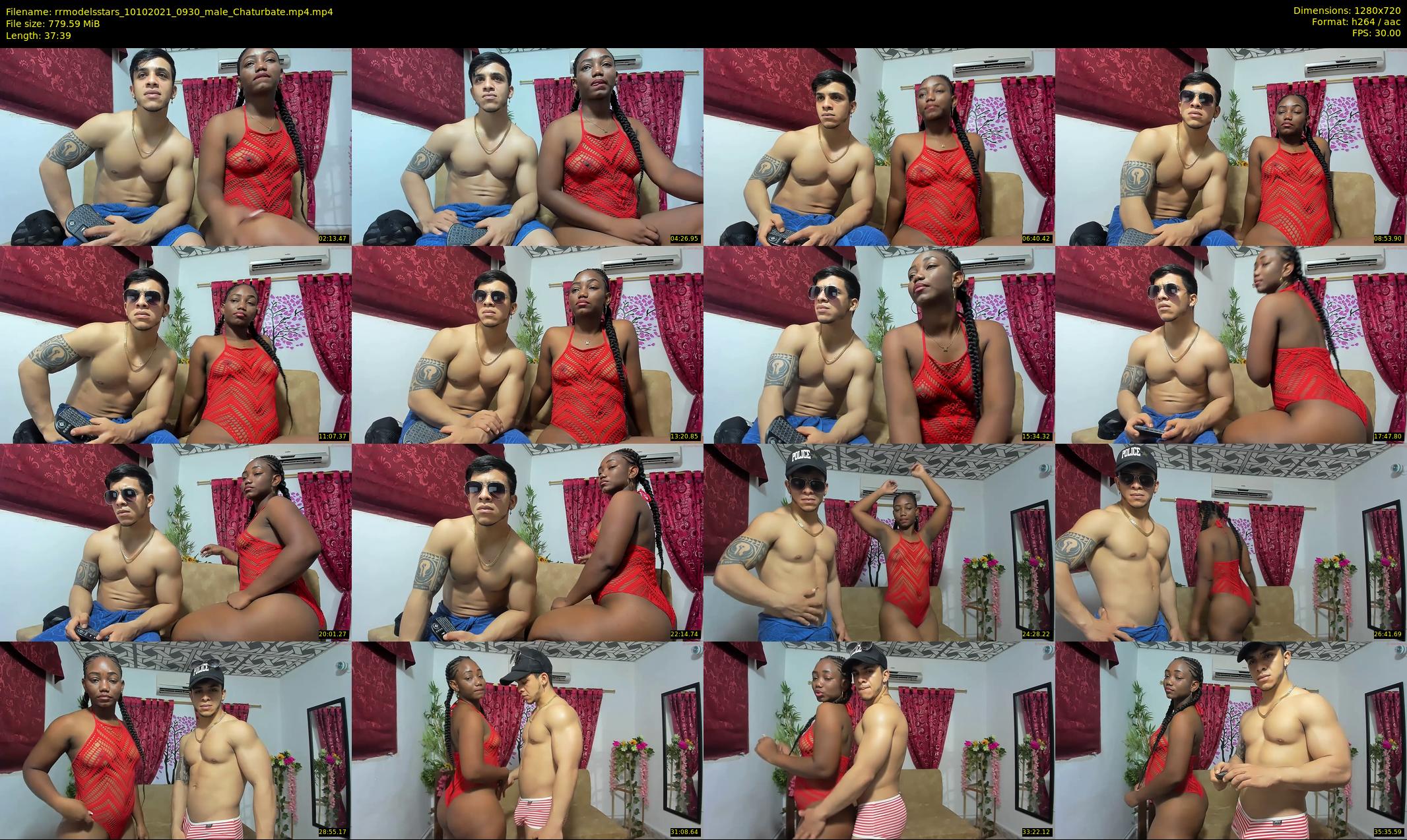 rrmodelsstars — 38 minute Chaturbate couple cam show recording, 720p, Oct 10, 2021