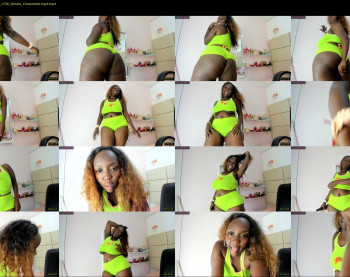 selene_ebony — 9 minute Chaturbate female cam show recording, 1080p, Oct 10, 2021
