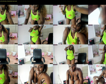 selene_ebony — 70 minute Chaturbate female cam show recording, 1080p, Oct 10, 2021