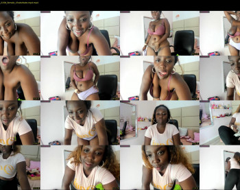 selene_ebony — 25 minute Chaturbate female cam show recording, 1080p, Oct 10, 2021
