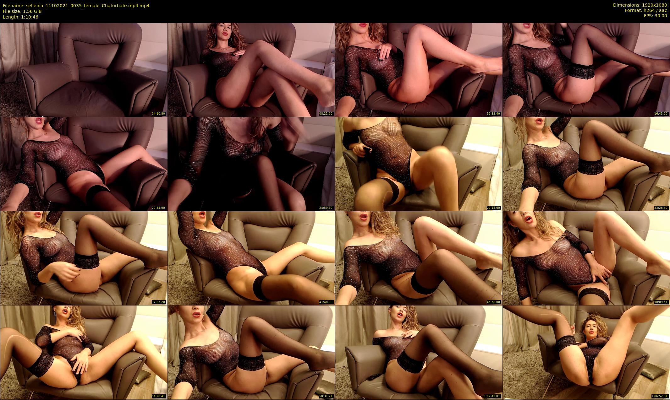 sellenia — 71 minute Chaturbate female cam show recording, 1080p, Oct 11, 2021