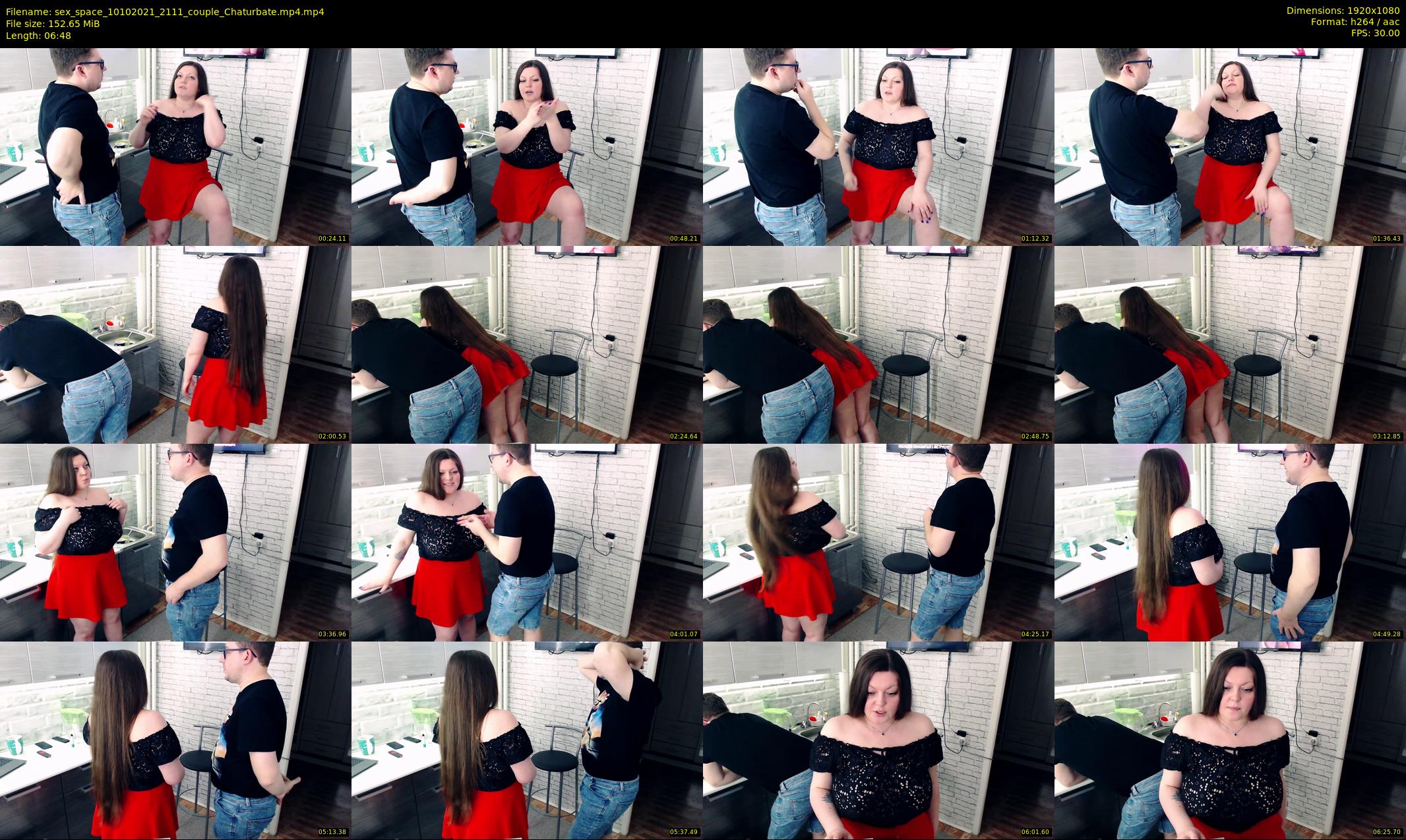 sex_space — 7 minute Chaturbate couple cam show recording, 1080p, Oct 10, 2021