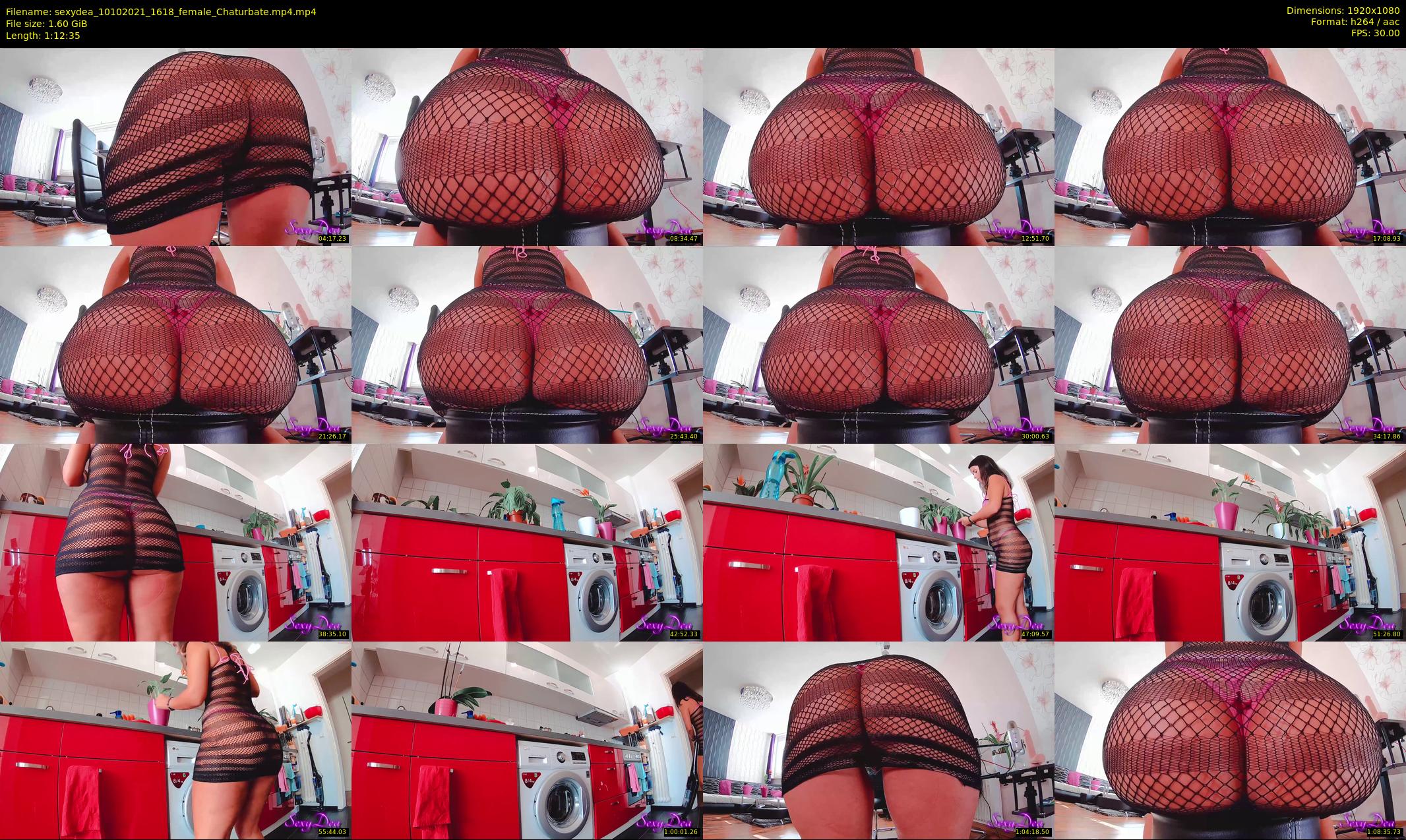 sexydea — 73 minute Chaturbate female cam show recording, 1080p, Oct 10, 2021