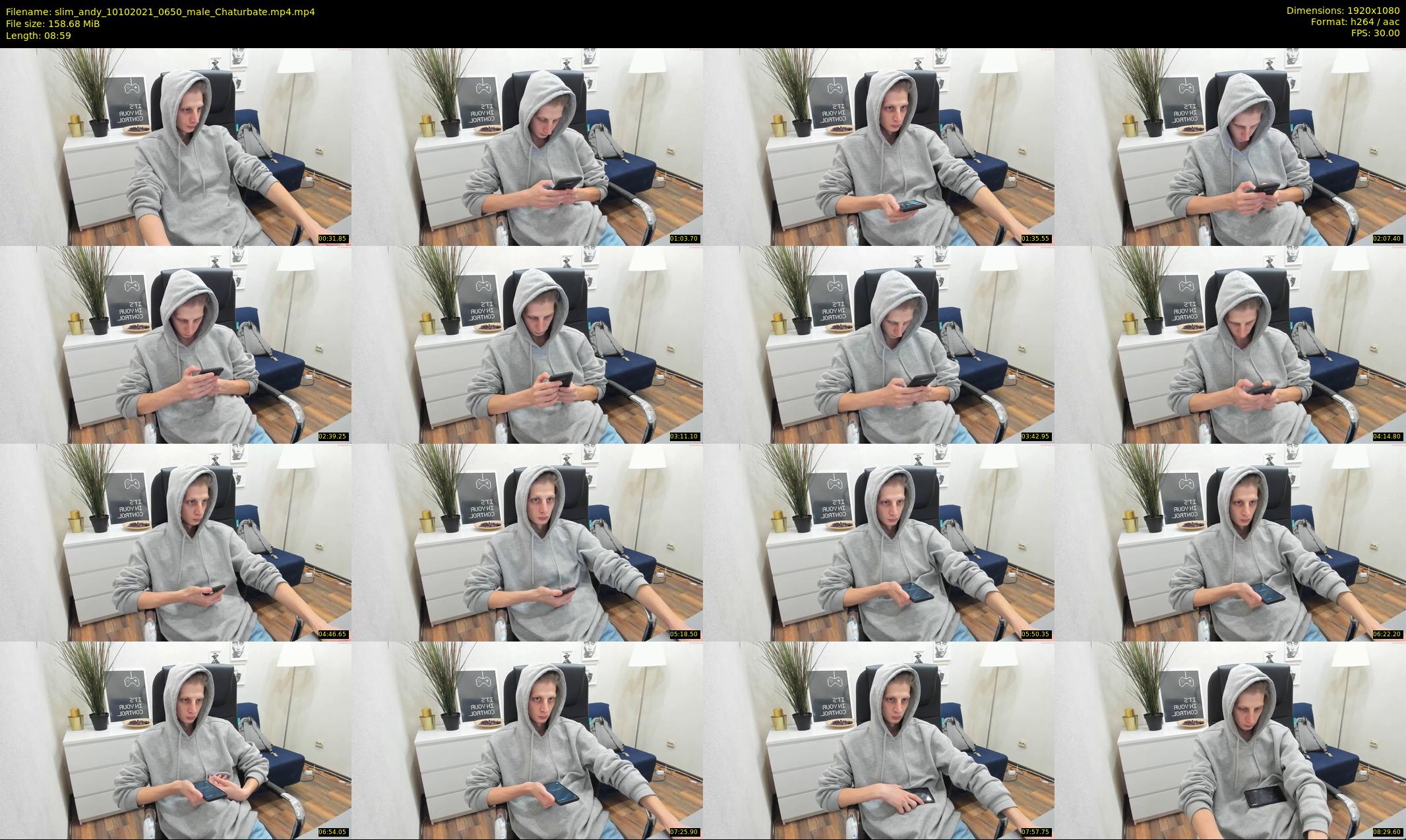 slim_andy — 9 minute Chaturbate male cam show recording, 1080p, Oct 10, 2021