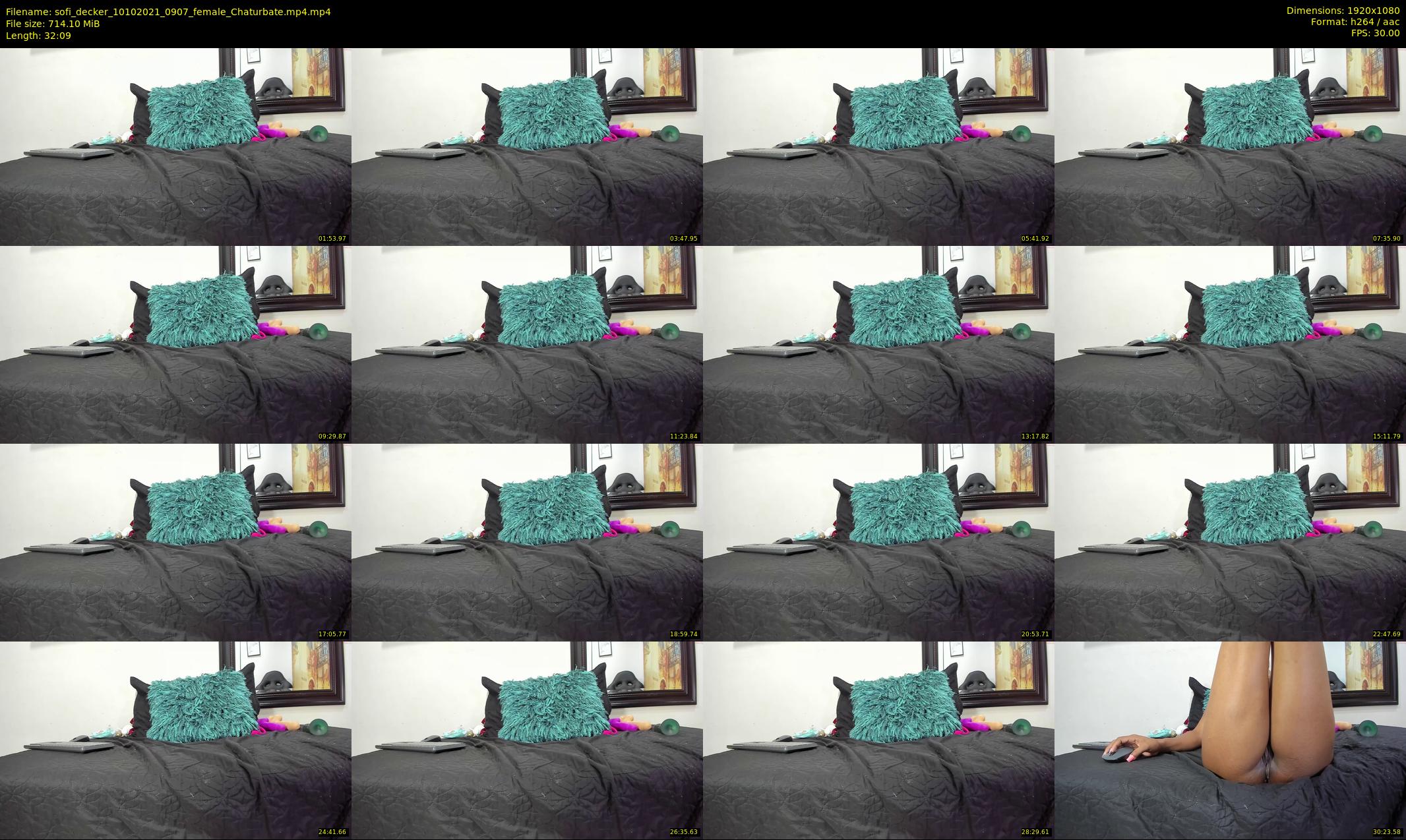 sofi_decker — 33 minute Chaturbate female cam show recording, 1080p, Oct 10, 2021