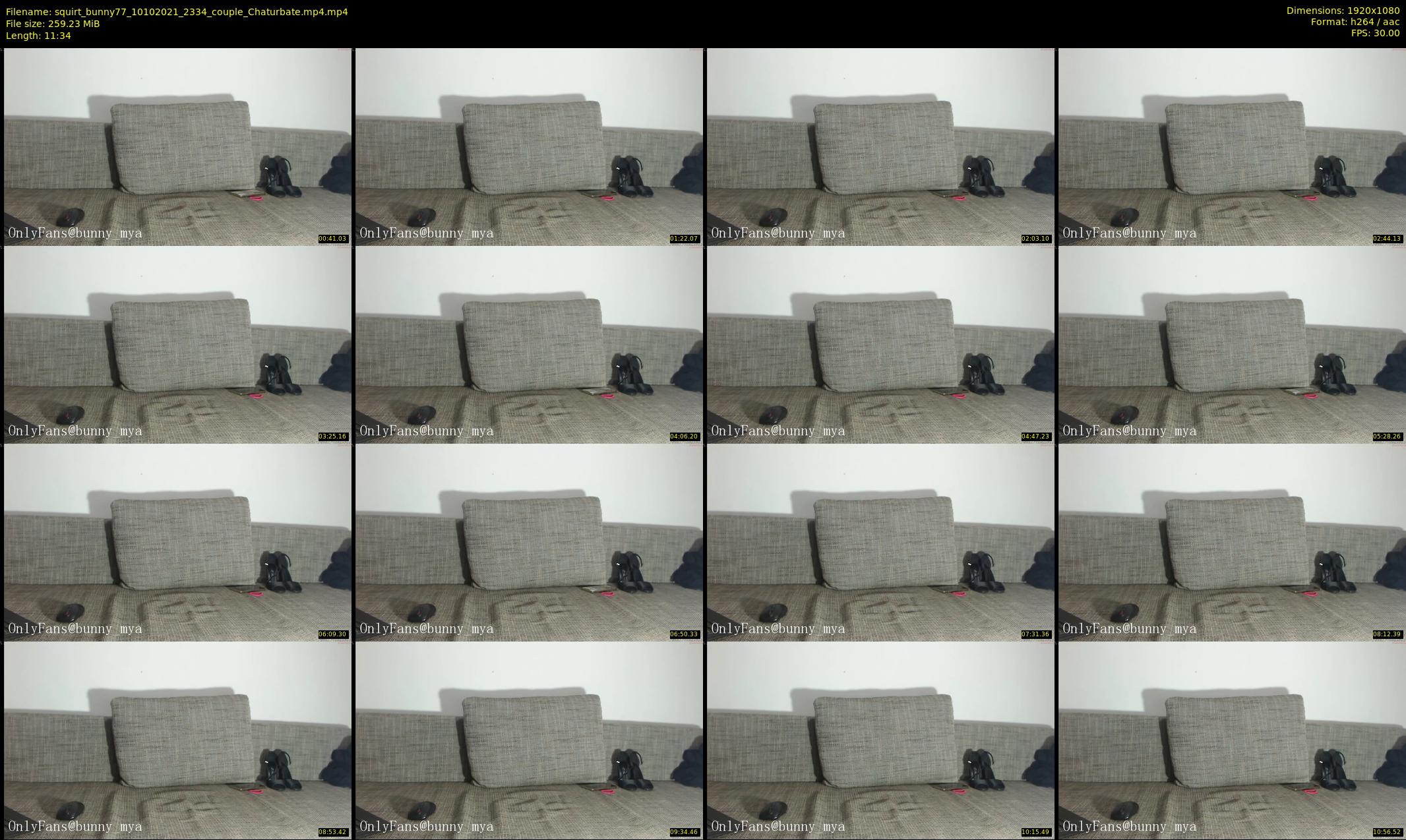 squirt_bunny77 — 12 minute Chaturbate couple cam show recording, 1080p, Oct 10, 2021