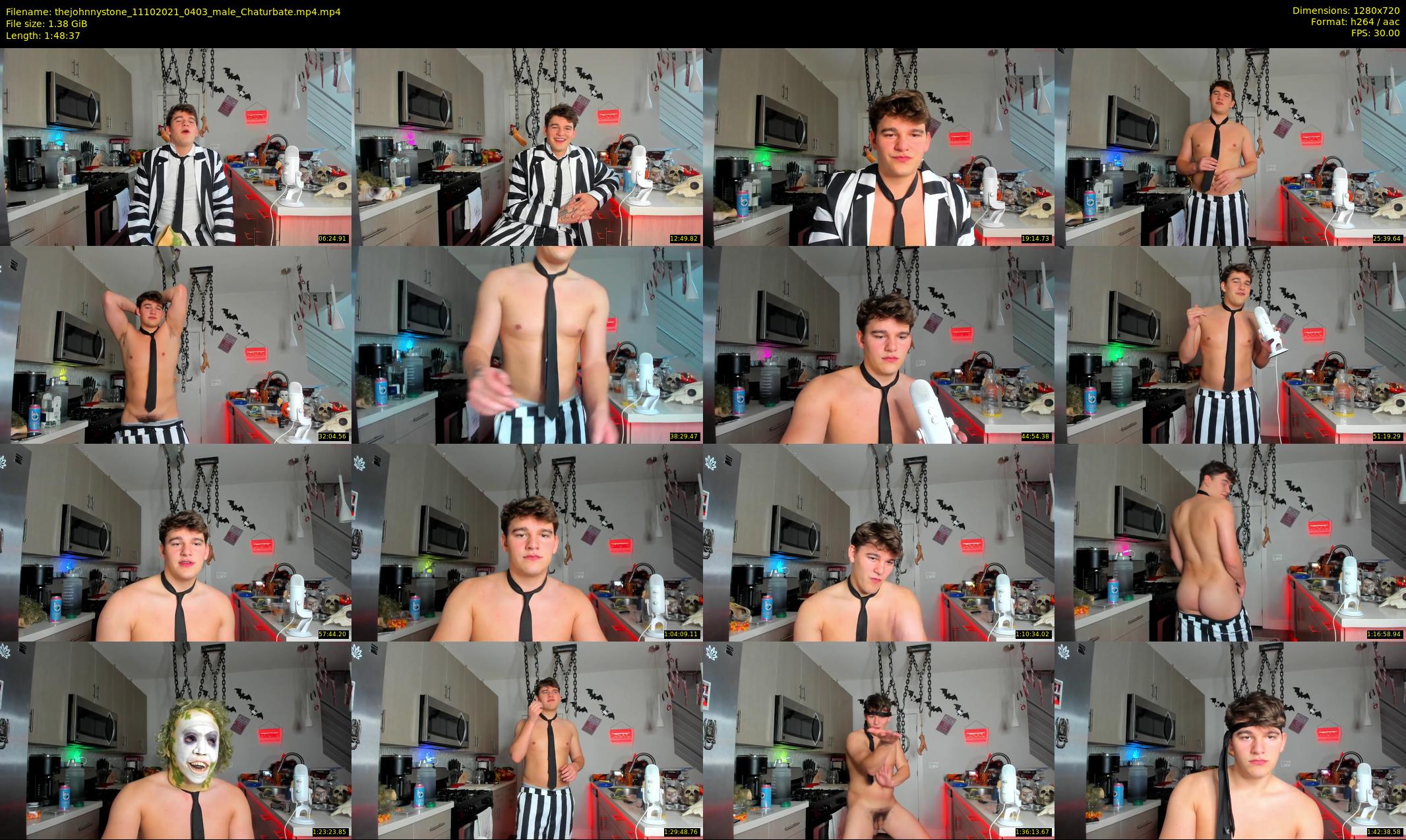 thejohnnystone — 109 minute Chaturbate male cam show recording, 720p, Oct 11, 2021