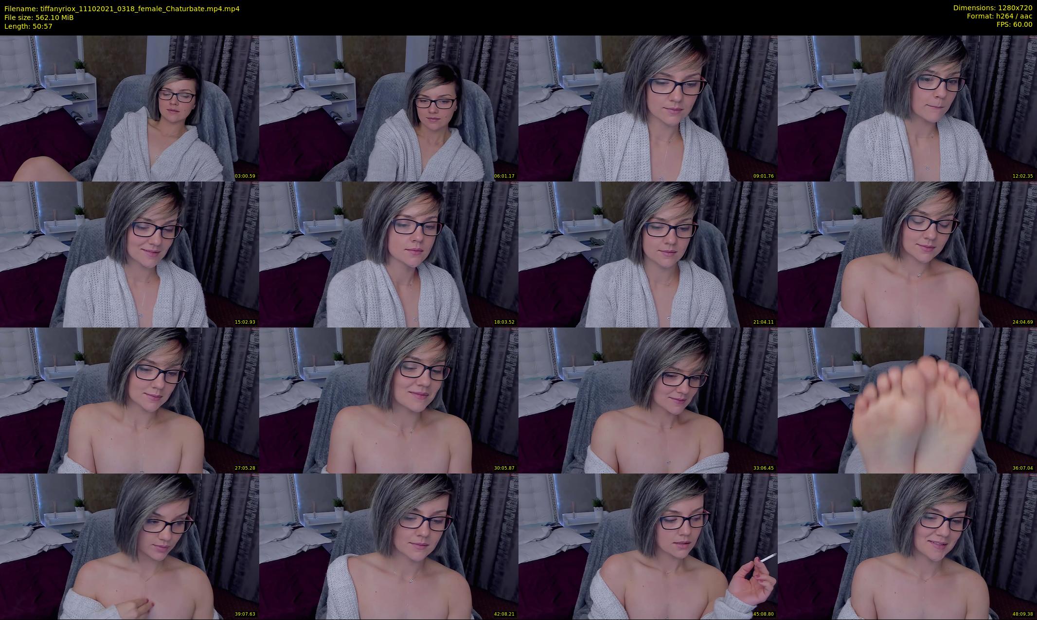 tiffanyriox — 51 minute Chaturbate female cam show recording, 720p, Oct 11, 2021