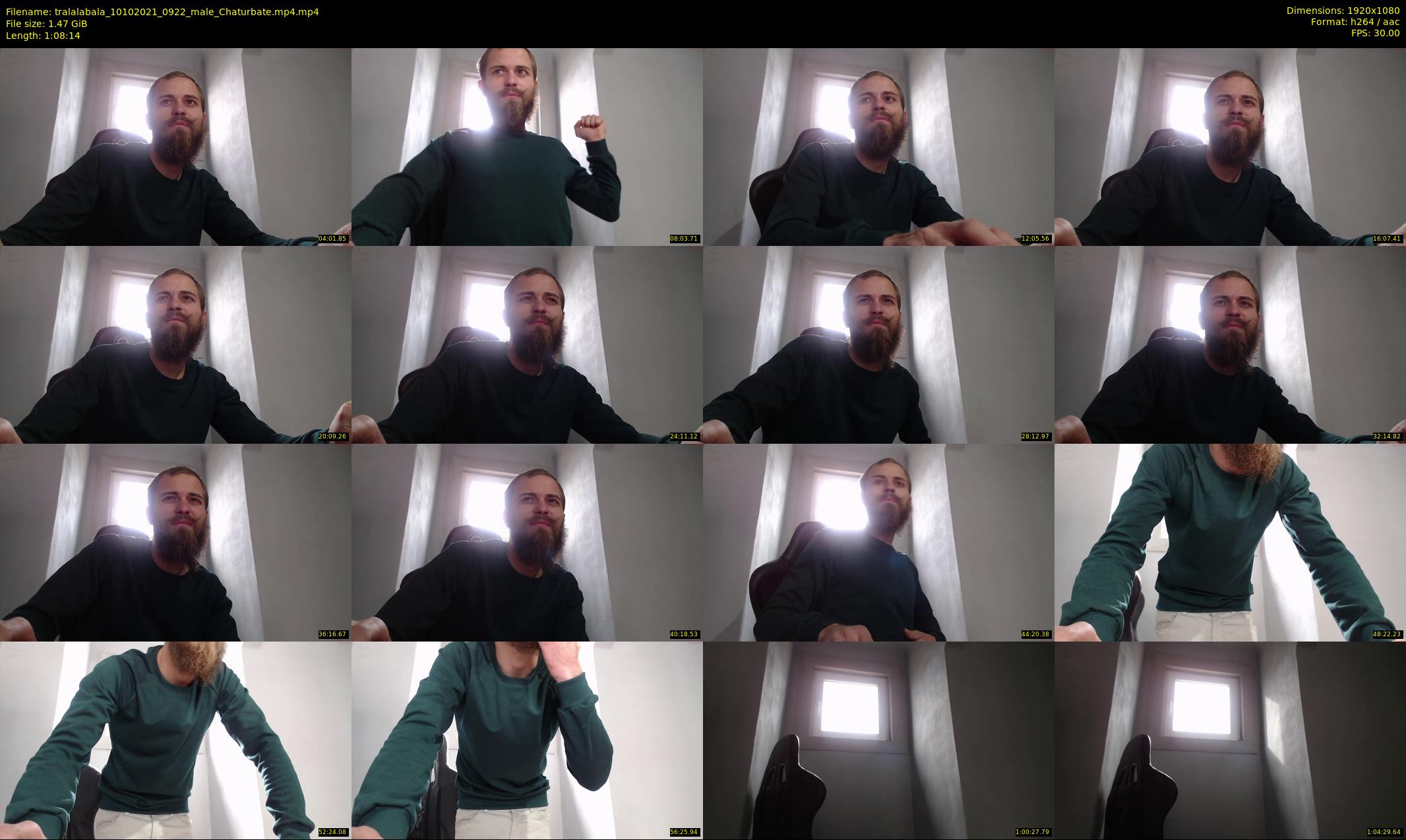 tralalabala — 69 minute Chaturbate male cam show recording, 1080p, Oct 10, 2021