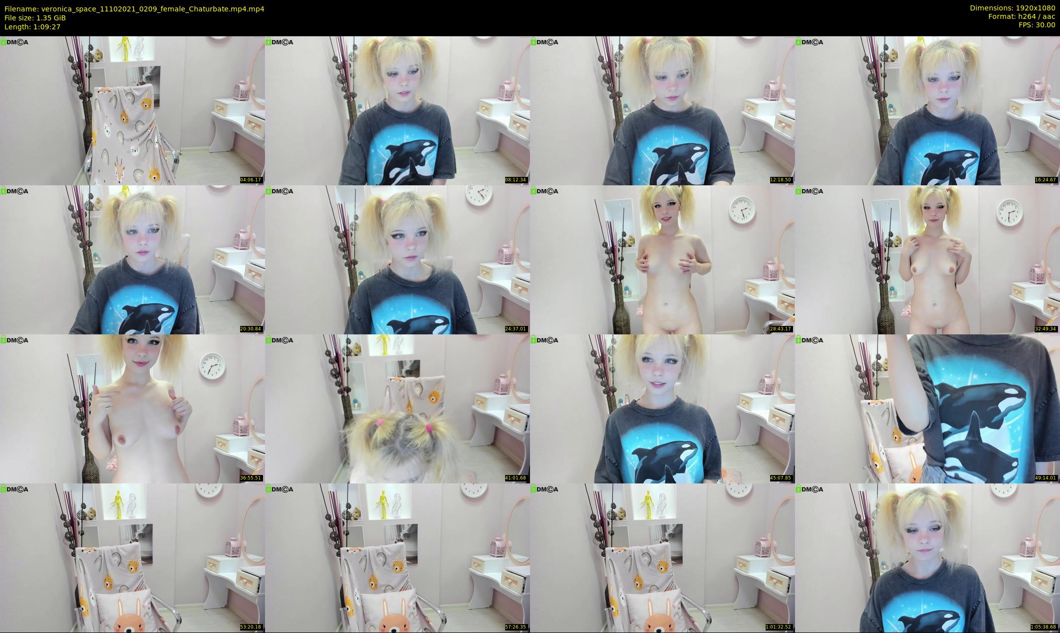 veronica_space — 70 minute Chaturbate female cam show recording, 1080p, Oct 11, 2021