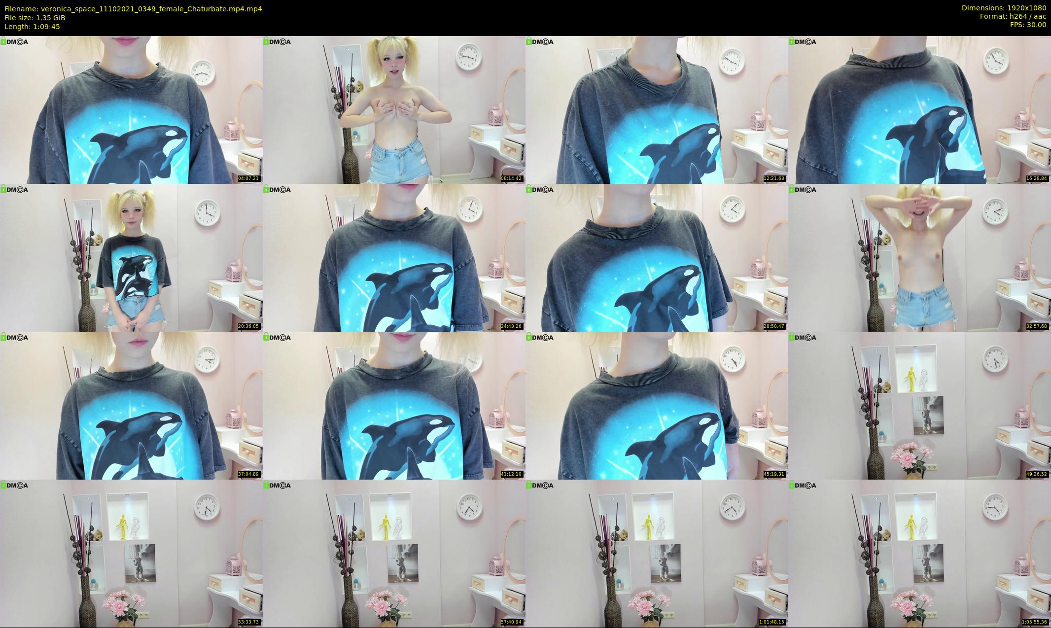 veronica_space — 70 minute Chaturbate female cam show recording, 1080p, Oct 11, 2021