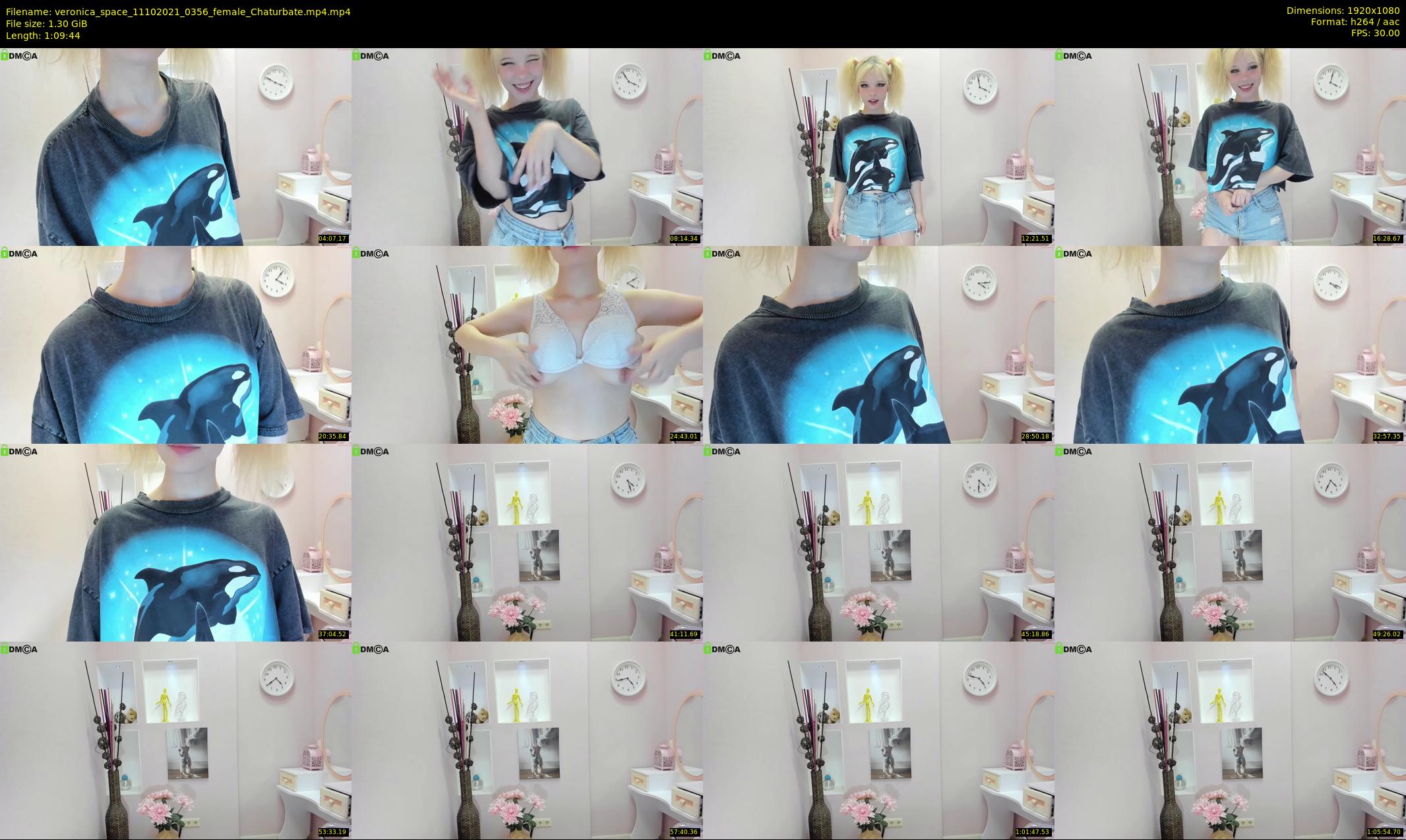 veronica_space — 70 minute Chaturbate female cam show recording, 1080p, Oct 11, 2021