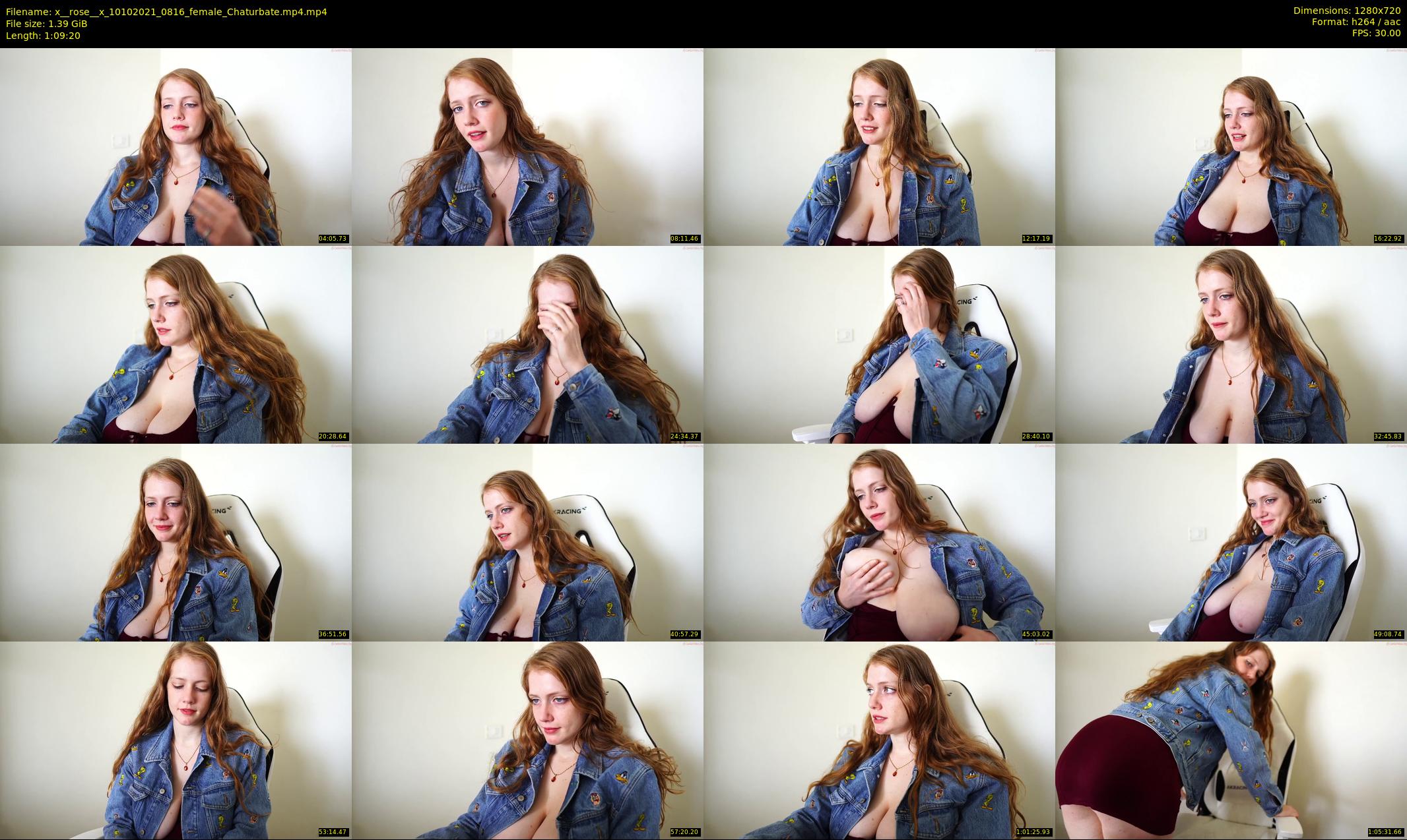 x__rose__x — 70 minute Chaturbate female cam show recording, 720p, Oct 10, 2021