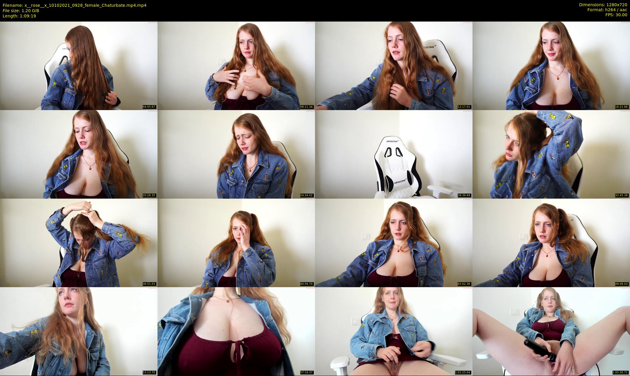 x__rose__x — 70 minute Chaturbate female cam show recording, 720p, Oct 10, 2021