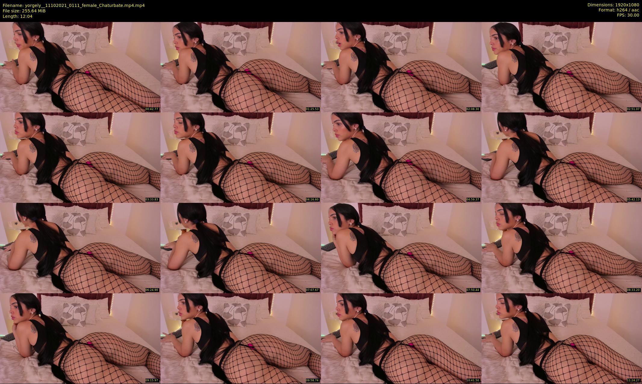 yorgely_ — 13 minute Chaturbate female cam show recording, 1080p, Oct 11, 2021