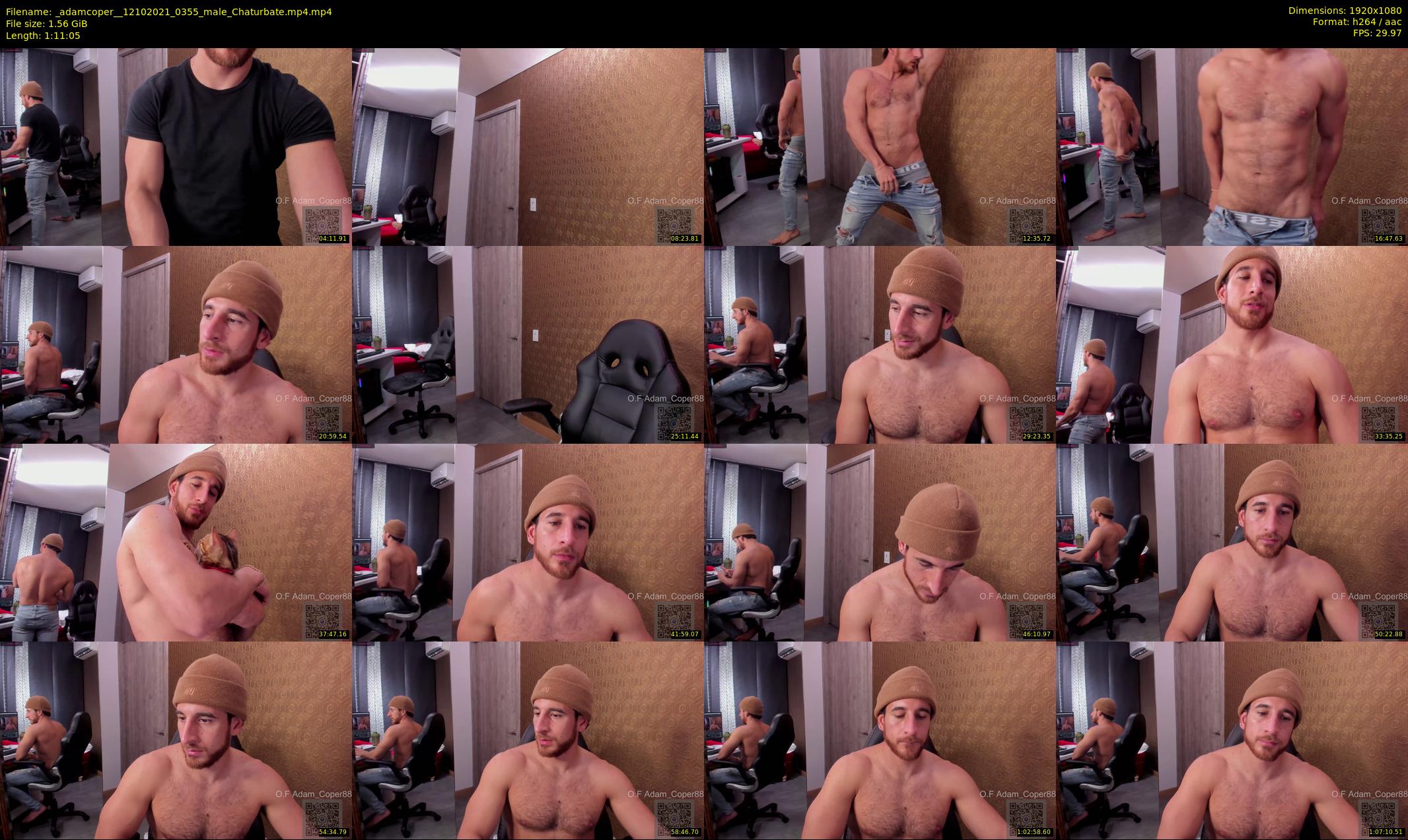 _adamcoper_ — 72 minute Chaturbate male cam show recording, 1080p, Oct 12, 2021
