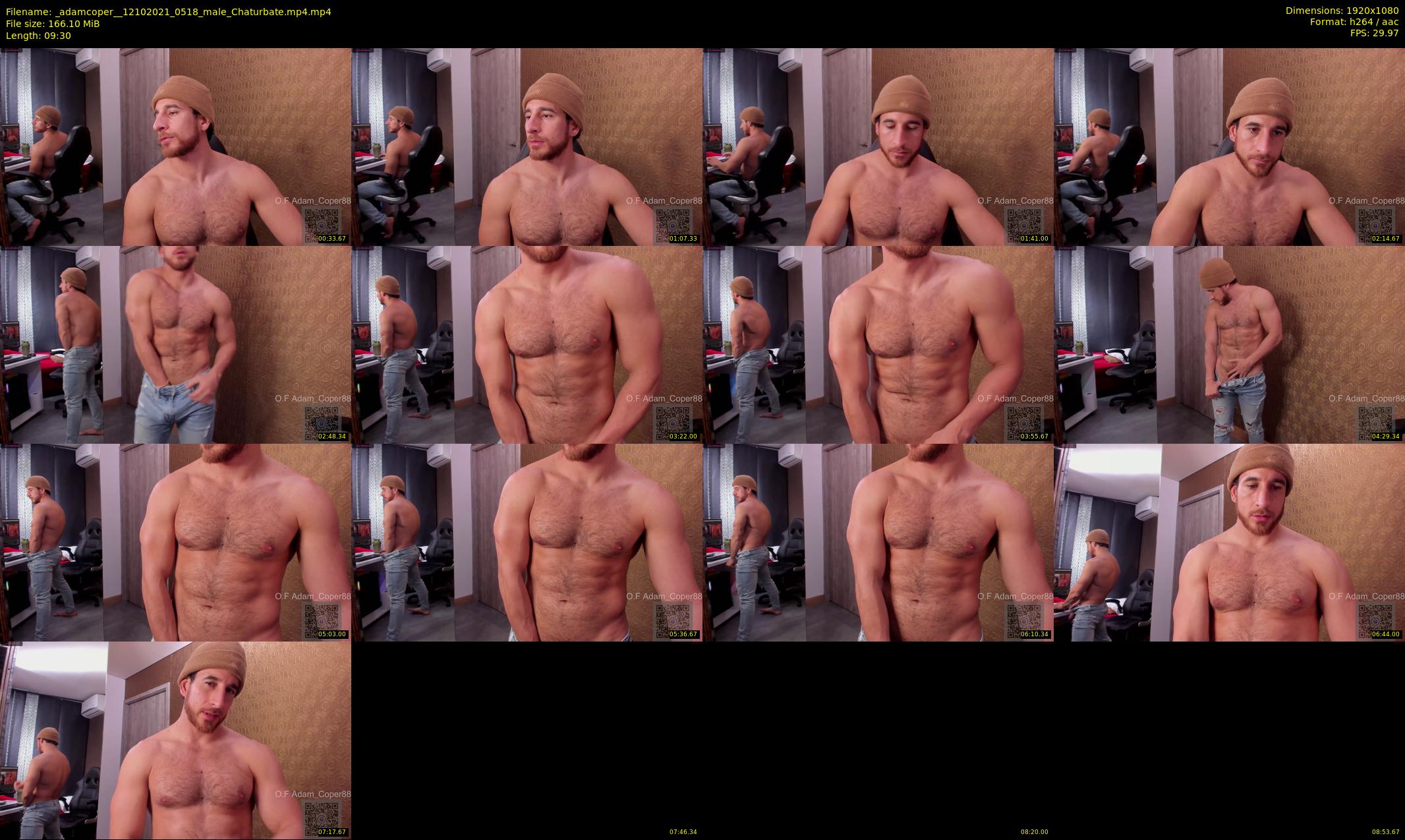 _adamcoper_ — 10 minute Chaturbate male cam show recording, 1080p, Oct 12, 2021
