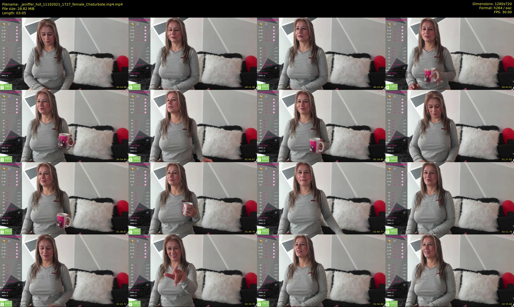 _jeniffer_hot — 4 minute Chaturbate female cam show recording, 720p, Oct 11, 2021