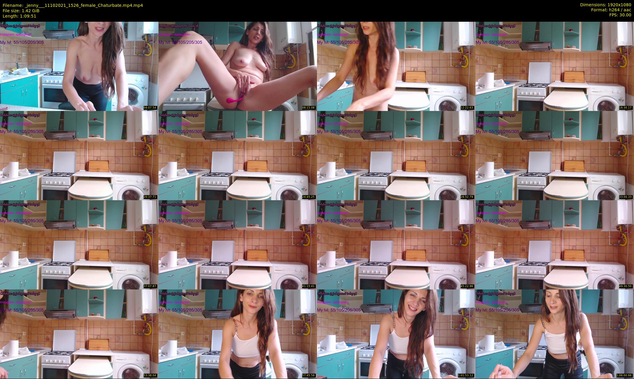 _jenny__ — 70 minute Chaturbate female cam show recording, 1080p, Oct 11, 2021