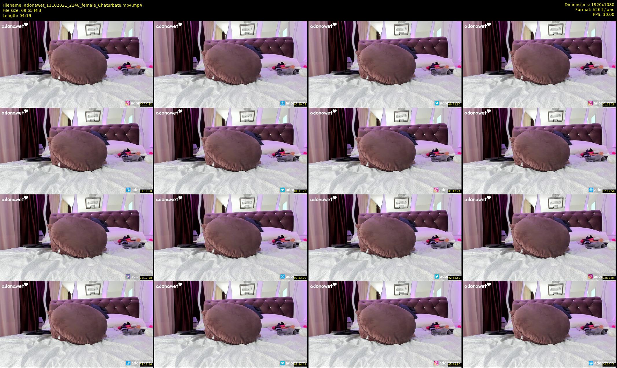 adonawet — 5 minute Chaturbate couple cam show recording, 1080p, Oct 11, 2021