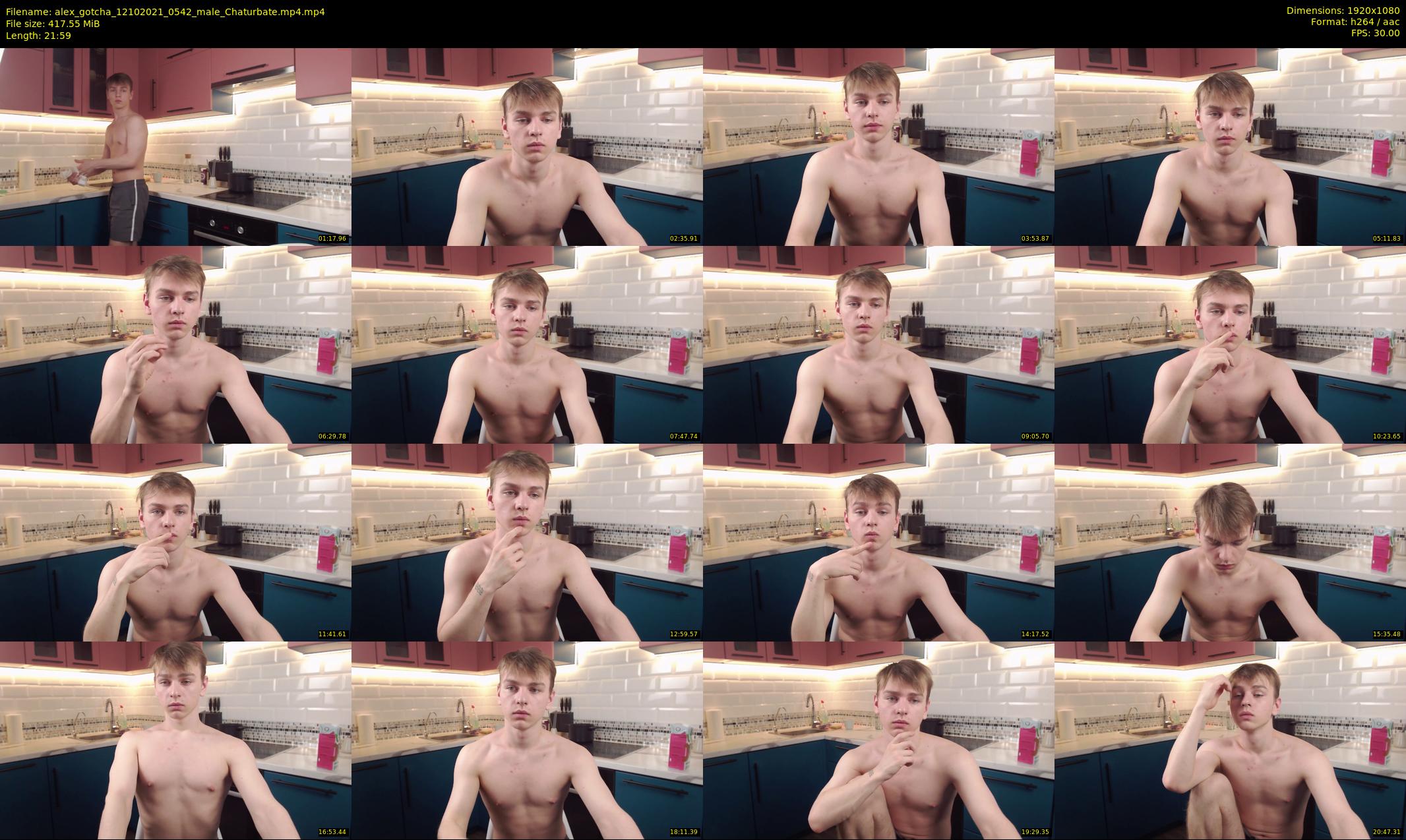 alex_gotcha — 22 minute Chaturbate male cam show recording, 1080p, Oct 12, 2021