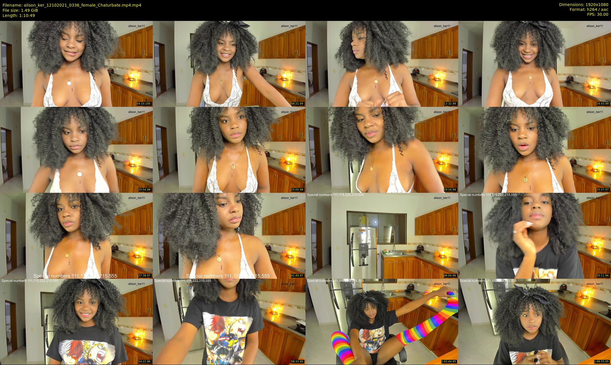 alison_ker — 71 minute Chaturbate female cam show recording, 1080p, Oct 12, 2021