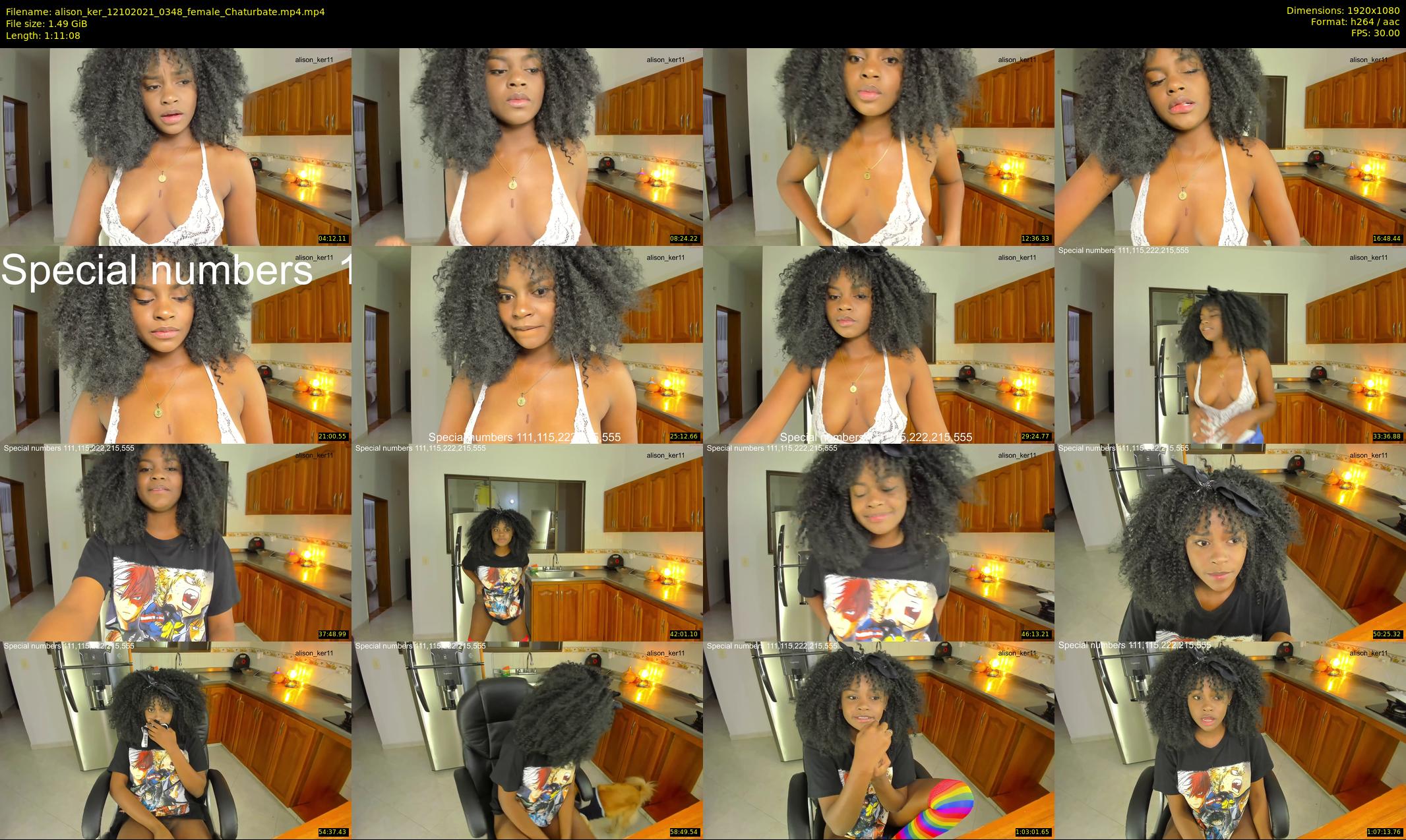 alison_ker — 72 minute Chaturbate female cam show recording, 1080p, Oct 12, 2021