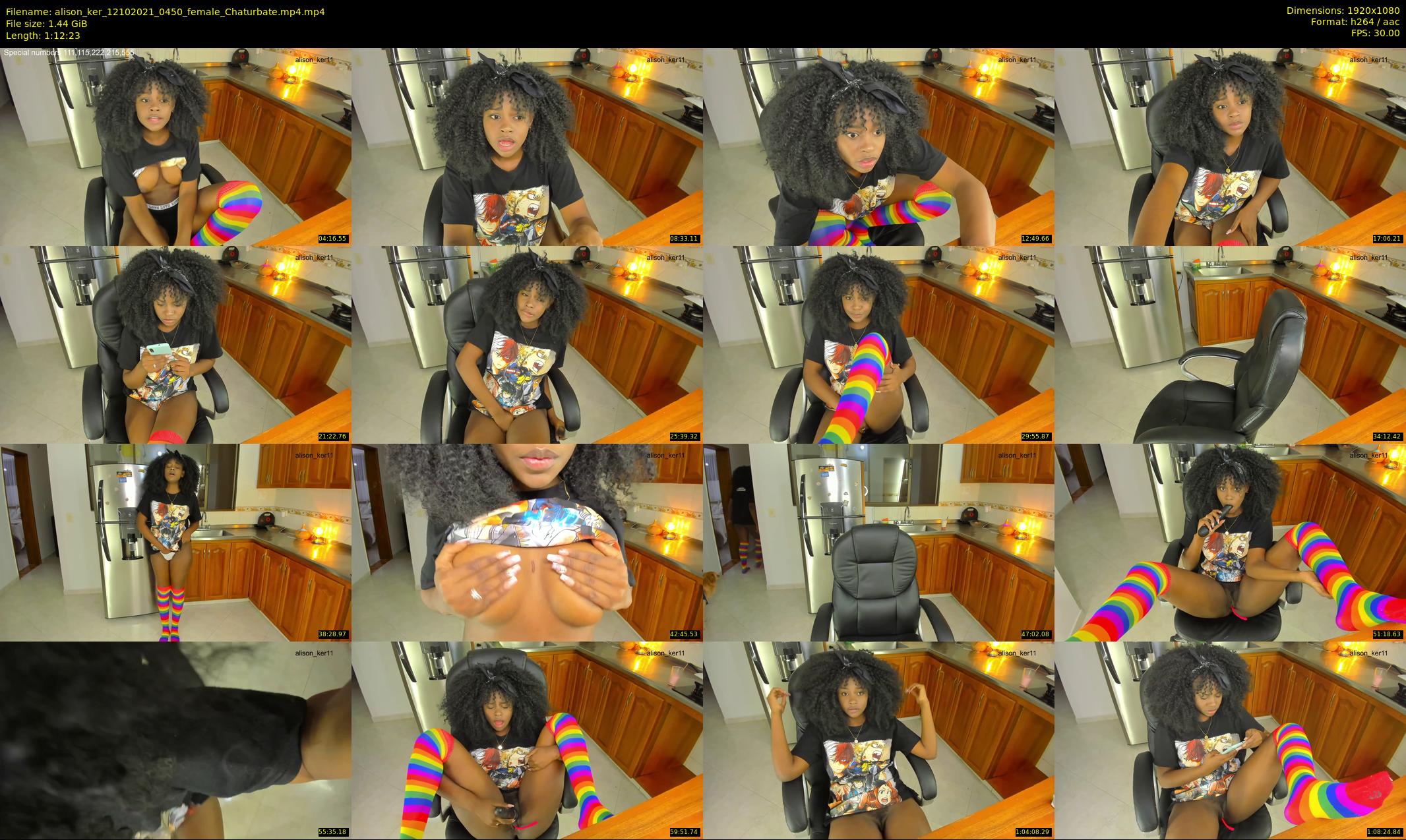 alison_ker — 73 minute Chaturbate female cam show recording, 1080p, Oct 12, 2021